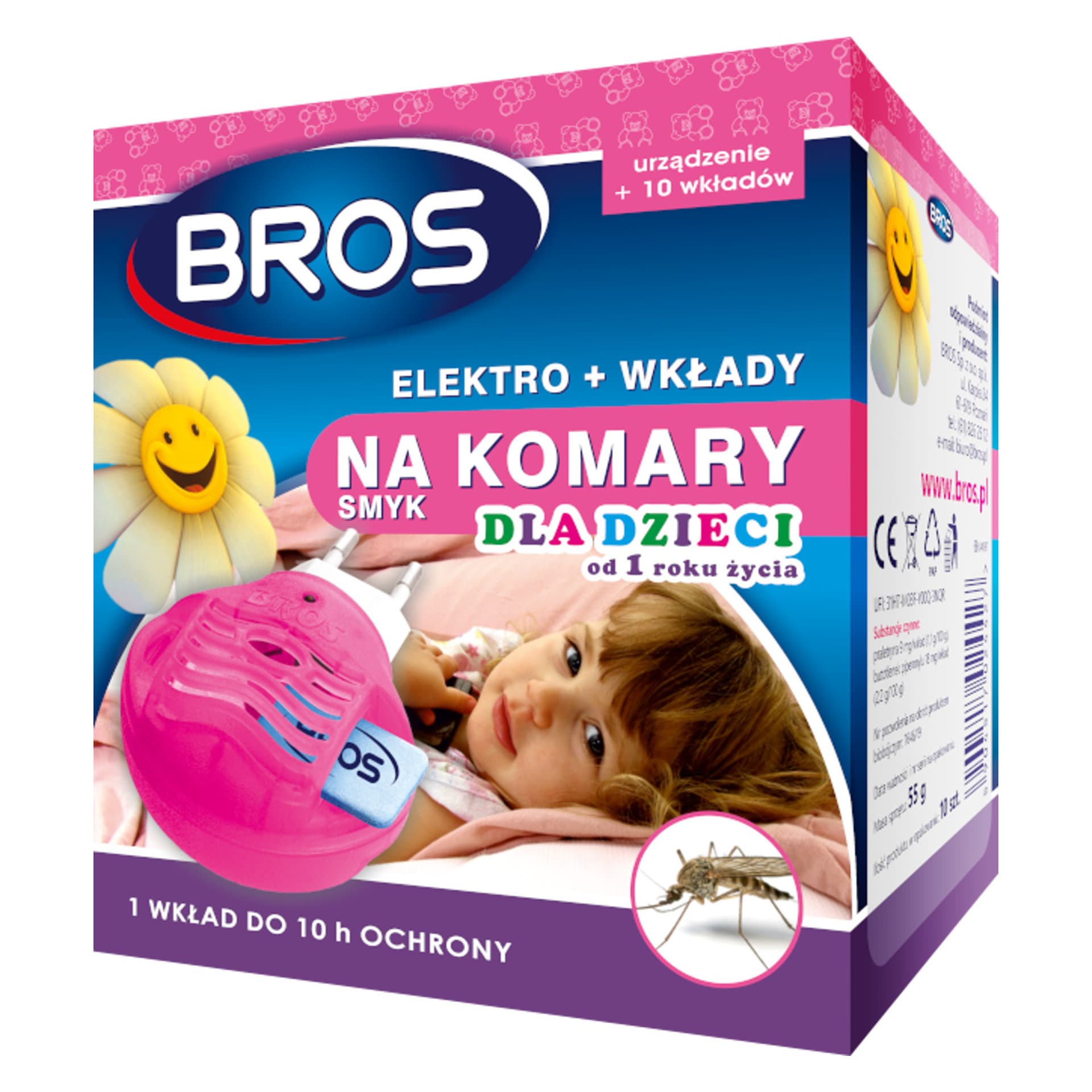 

Bros elektro + 10 wkładów na komary smyk
