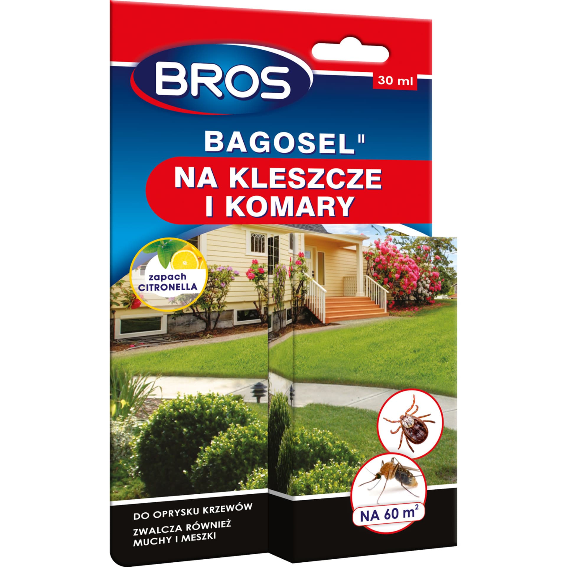 

PREPARAT DO OGRODU PRZECIW KOMAROM I KLESZCZOM BAGOSEL 100EC