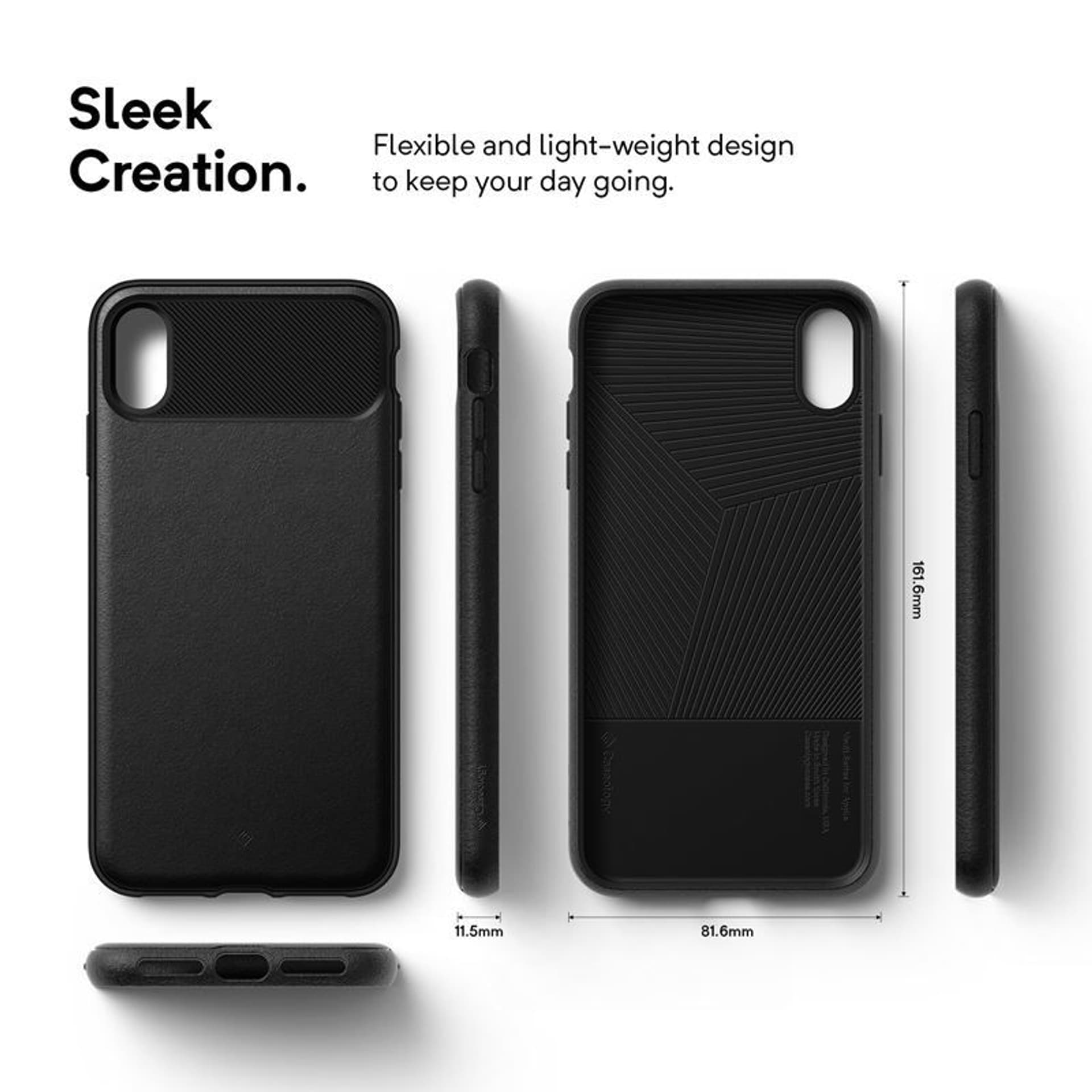 

Caseology Vault Case - Etui iPhone Xs Max (Black)