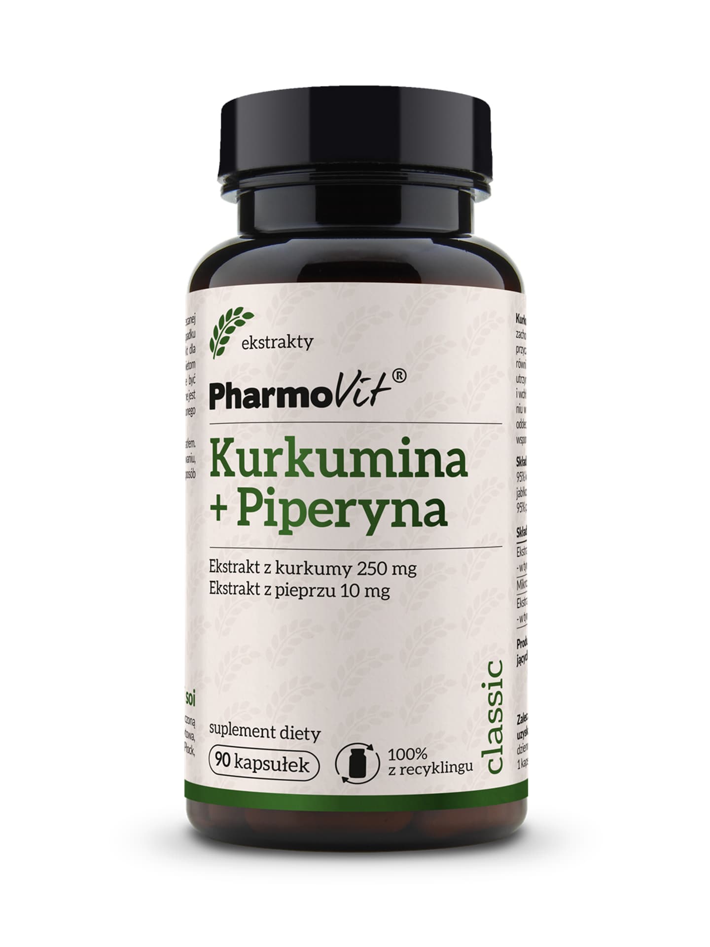 

Kurkumina piperyna 90 kaps. PharmoVit