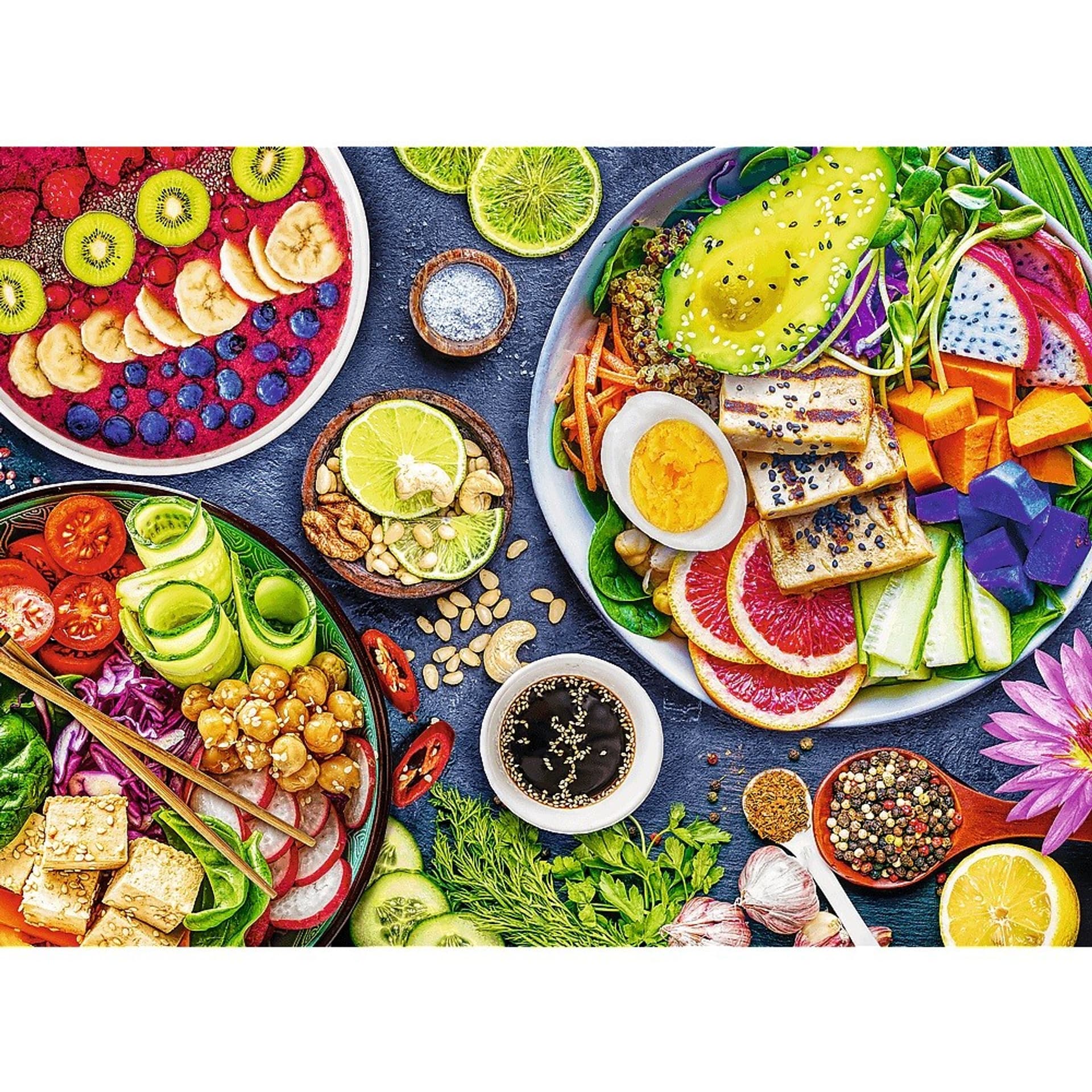 

Puzzle 3000 elementów Misa Buddy