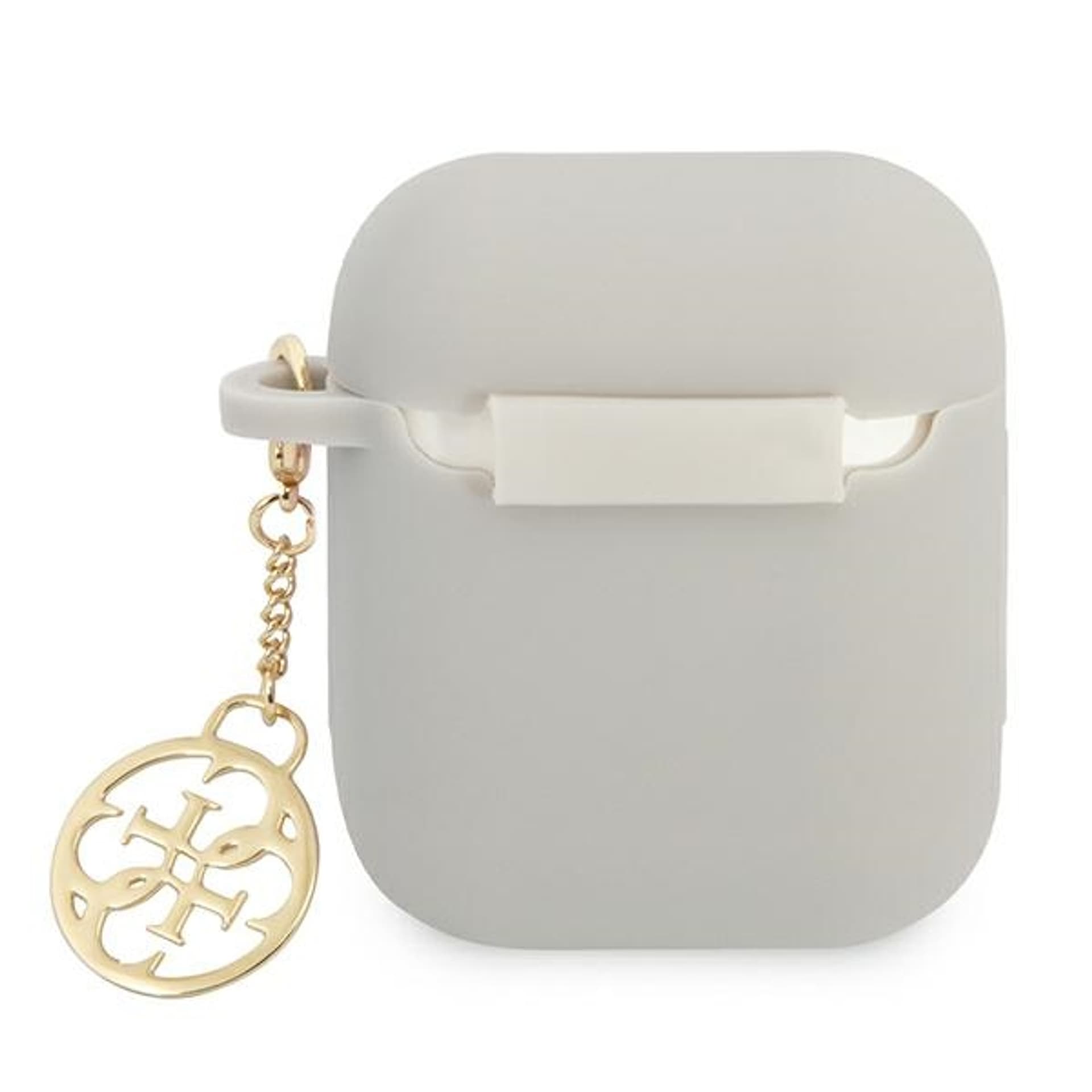 

Guess GUA2LSC4EG AirPods cover szary/grey Silicone Charm 4G Collection