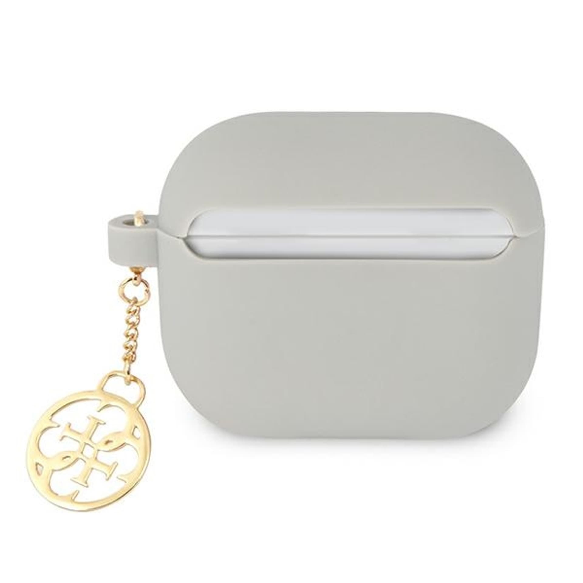 

Guess GUA3LSC4EG AirPods 3 cover szary/grey Silicone Charm 4G Collection