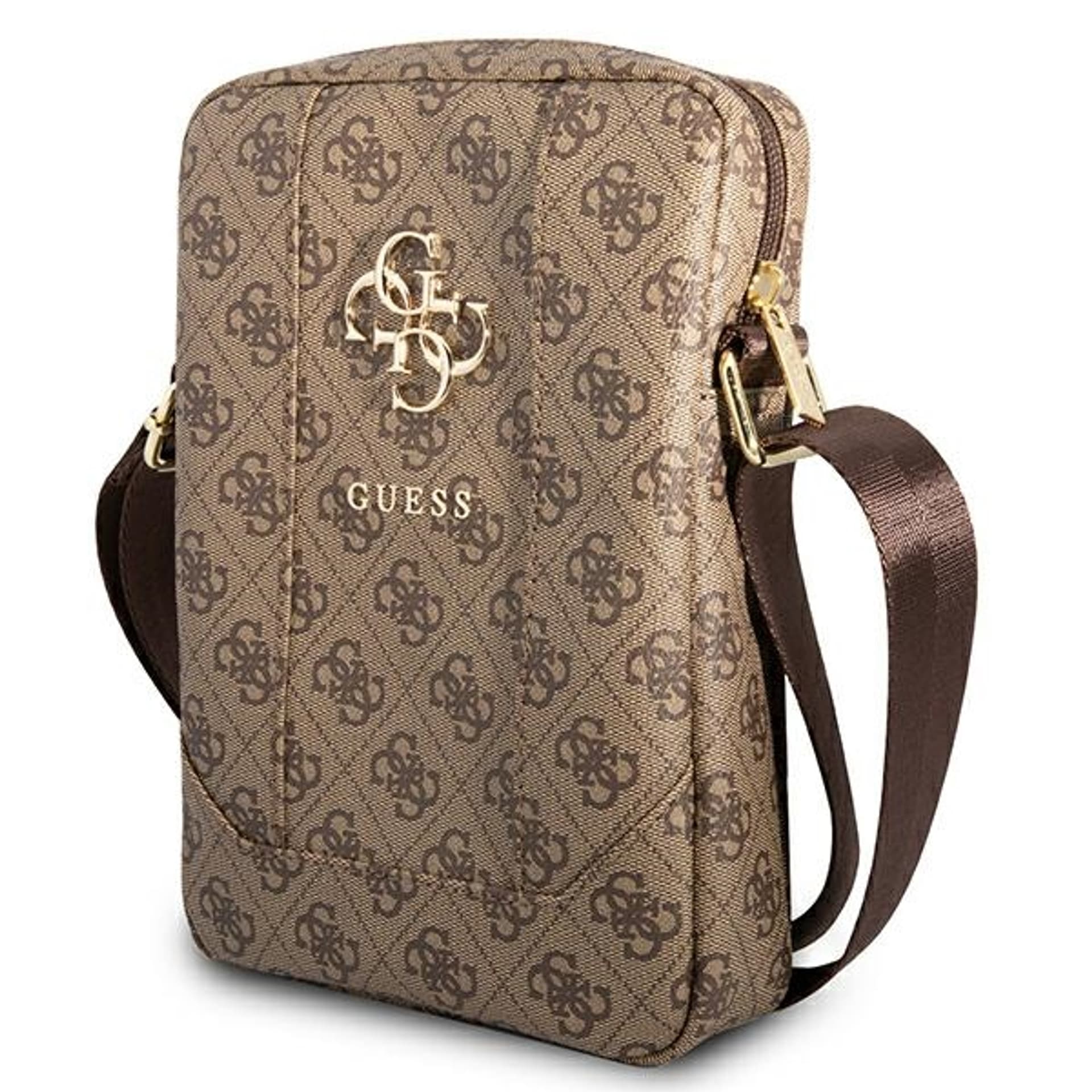

Guess Torba GUTB10G4GFBR 10" brązowa /brown 4G Big Metal Logo
