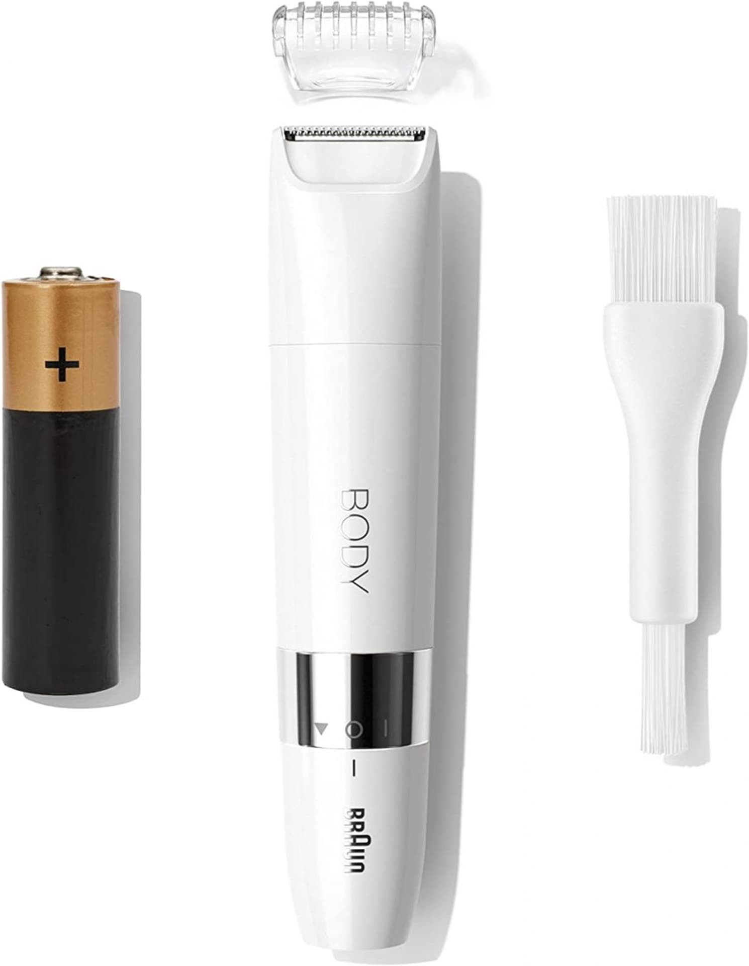 

Braun Body Mini Trimmer BS1000 Number of power levels 1, Wet & Dry, White