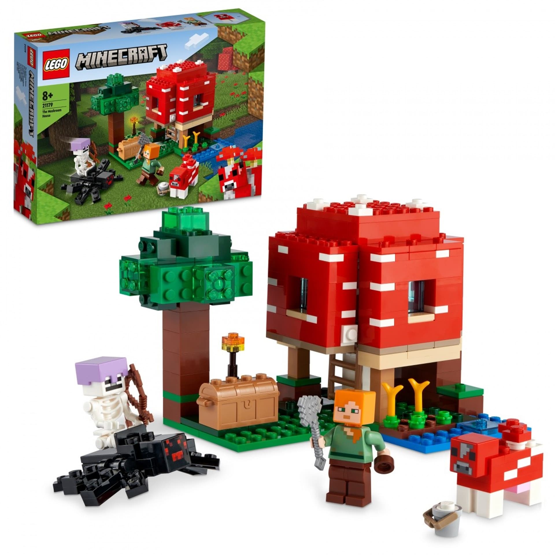 

Klocki Minecraft 21179 Dom w grzybie