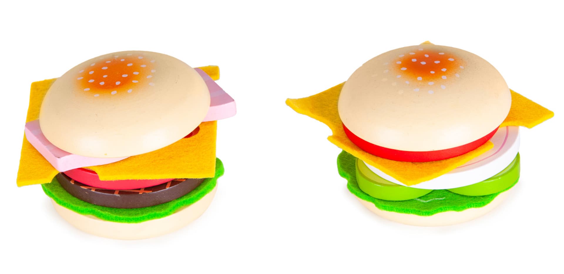 

Drewniany hamburger Ecotoys