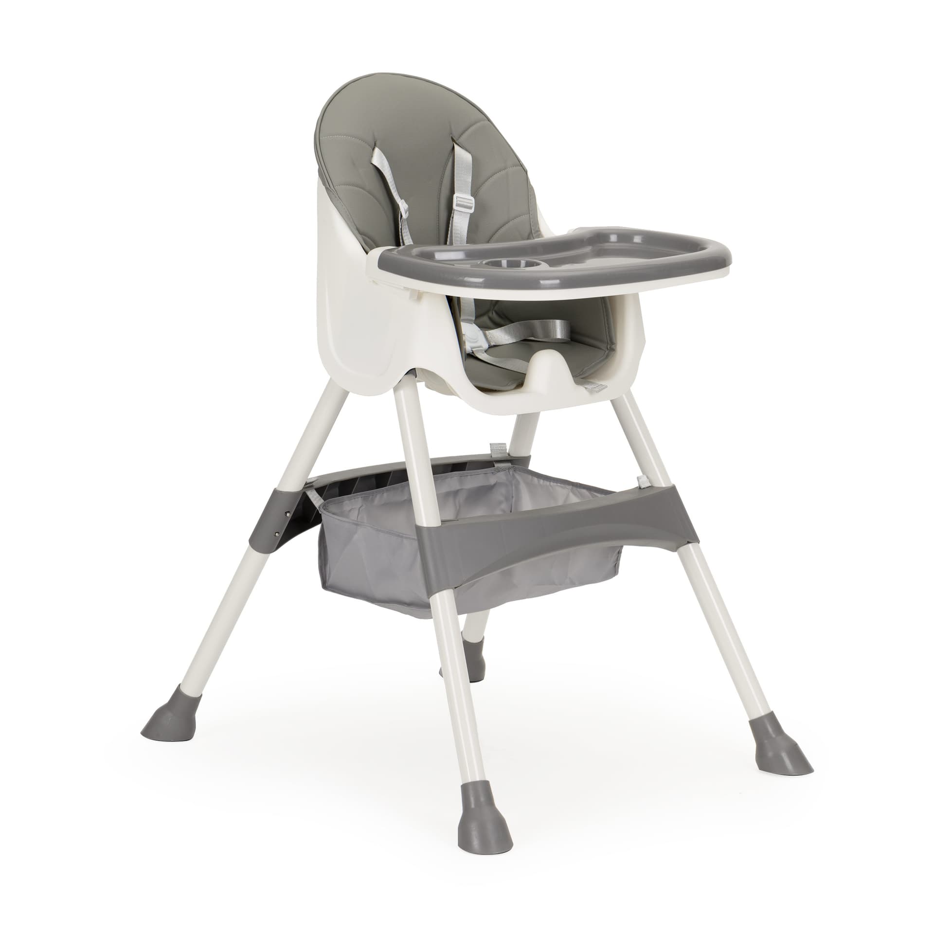 

Fotelik krzesełko do karmienia 2w1 pasy 5 punktowe ECOTOYS gray