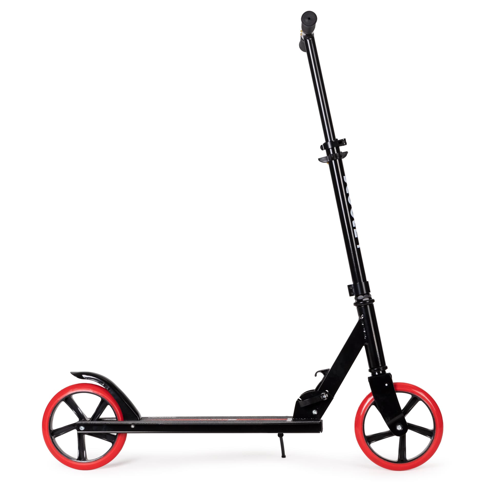 

Hulajnoga miejska dla dzieci składana aluminiowa duże koła - Czarna ECOTOYS