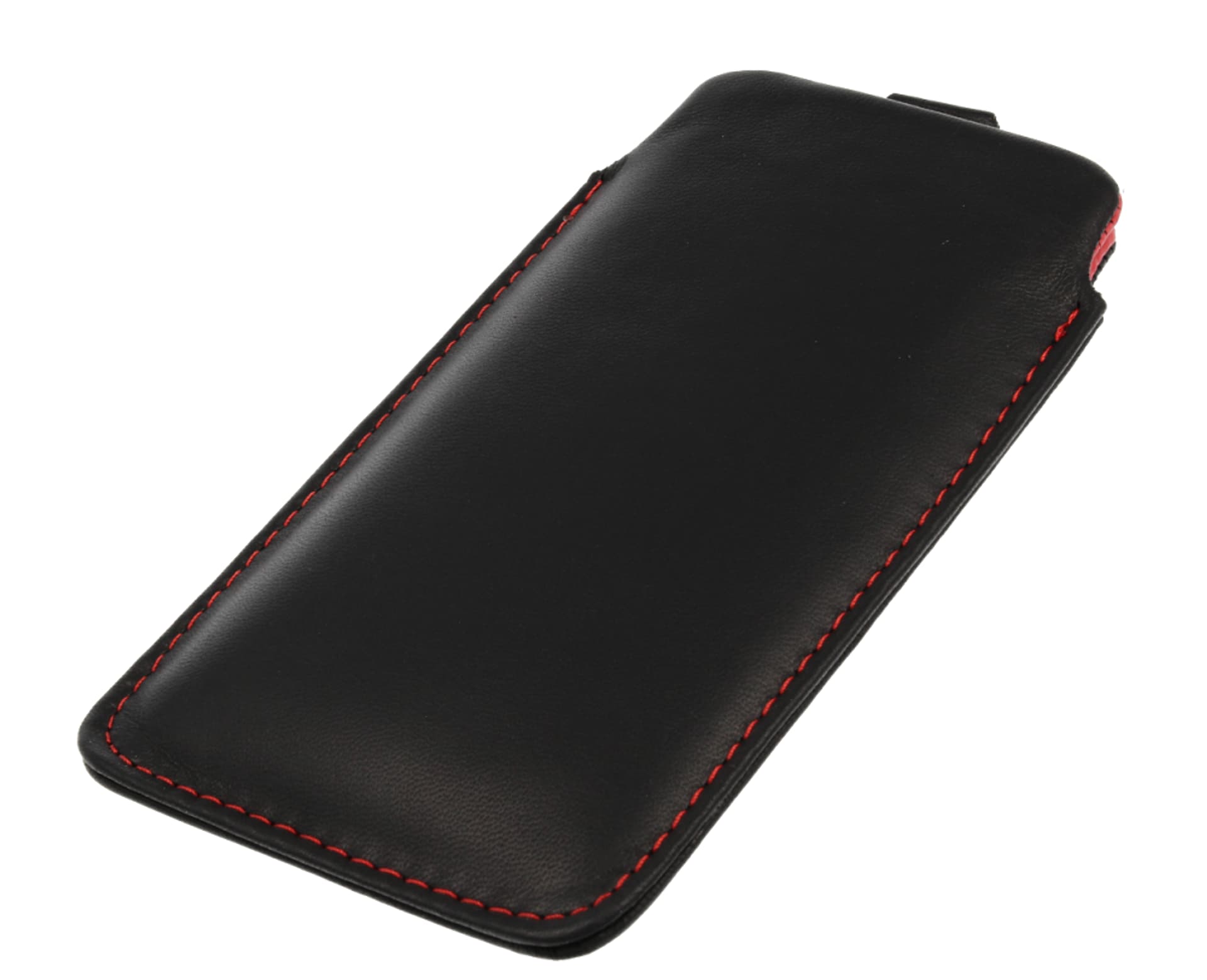 

Pionowa skórzana wsuwka Vena SONY ERICSSON X10 MINI PRO czarna (czerwony środek)