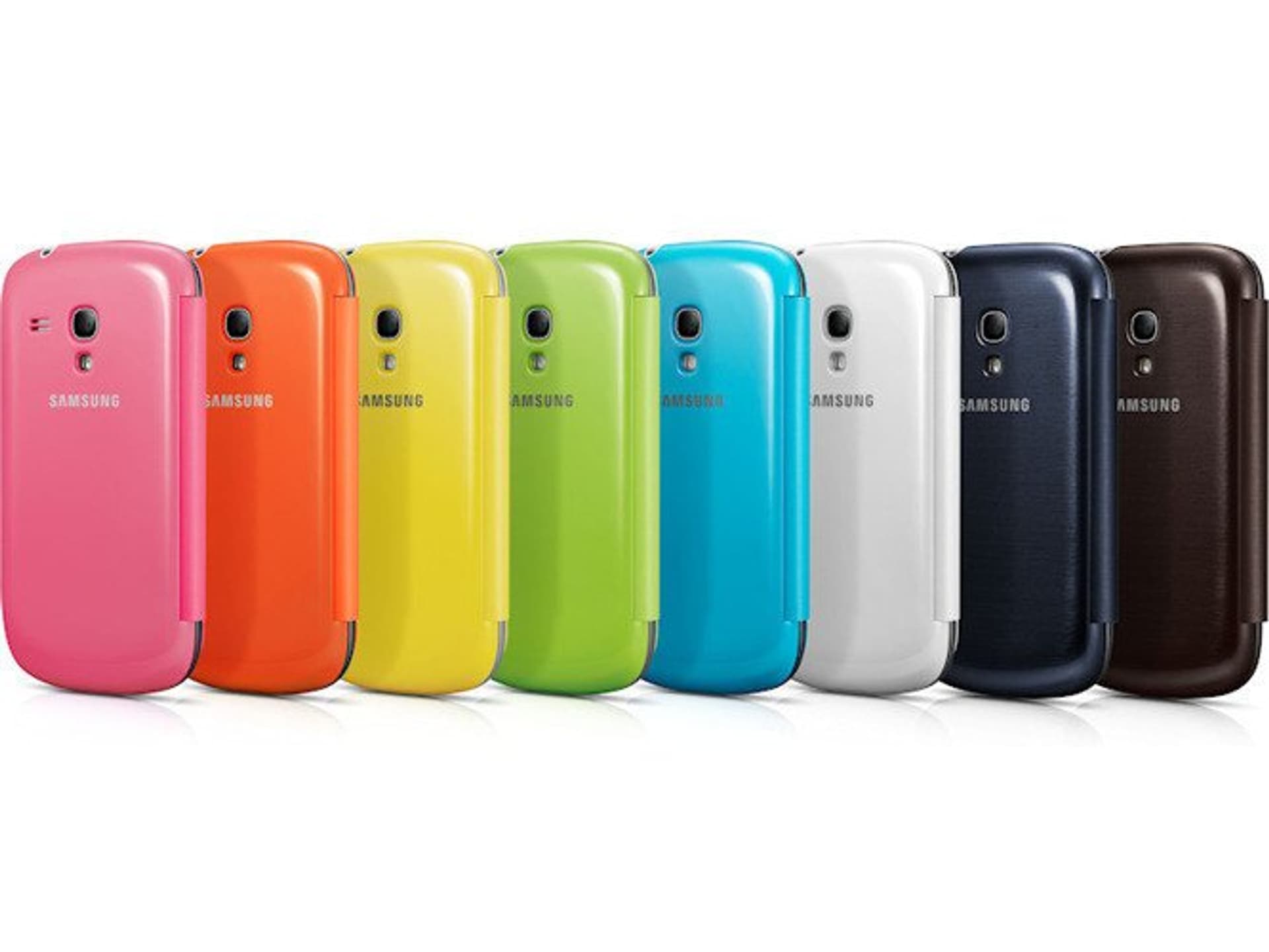 

Etui SAMSUNG Flip Cover I9190 S4 MINI żółte
