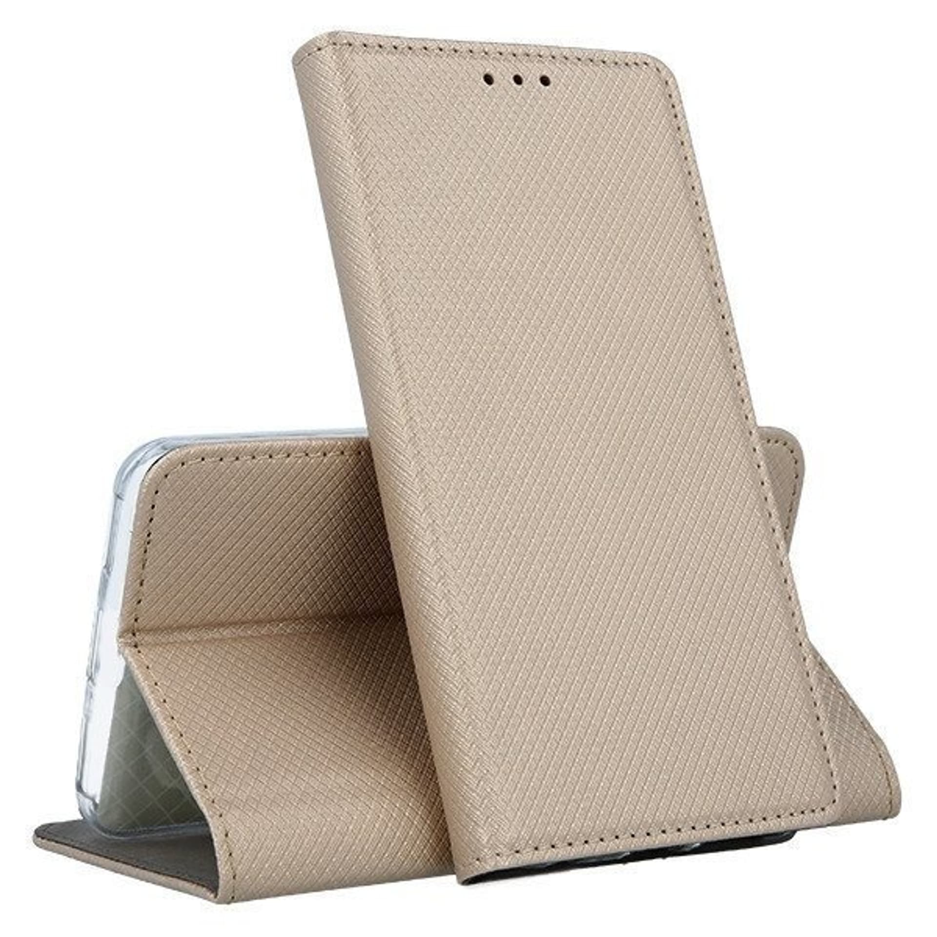 

Etui portfel Flip Magnet SAMSUNG GALAXY J5 złote