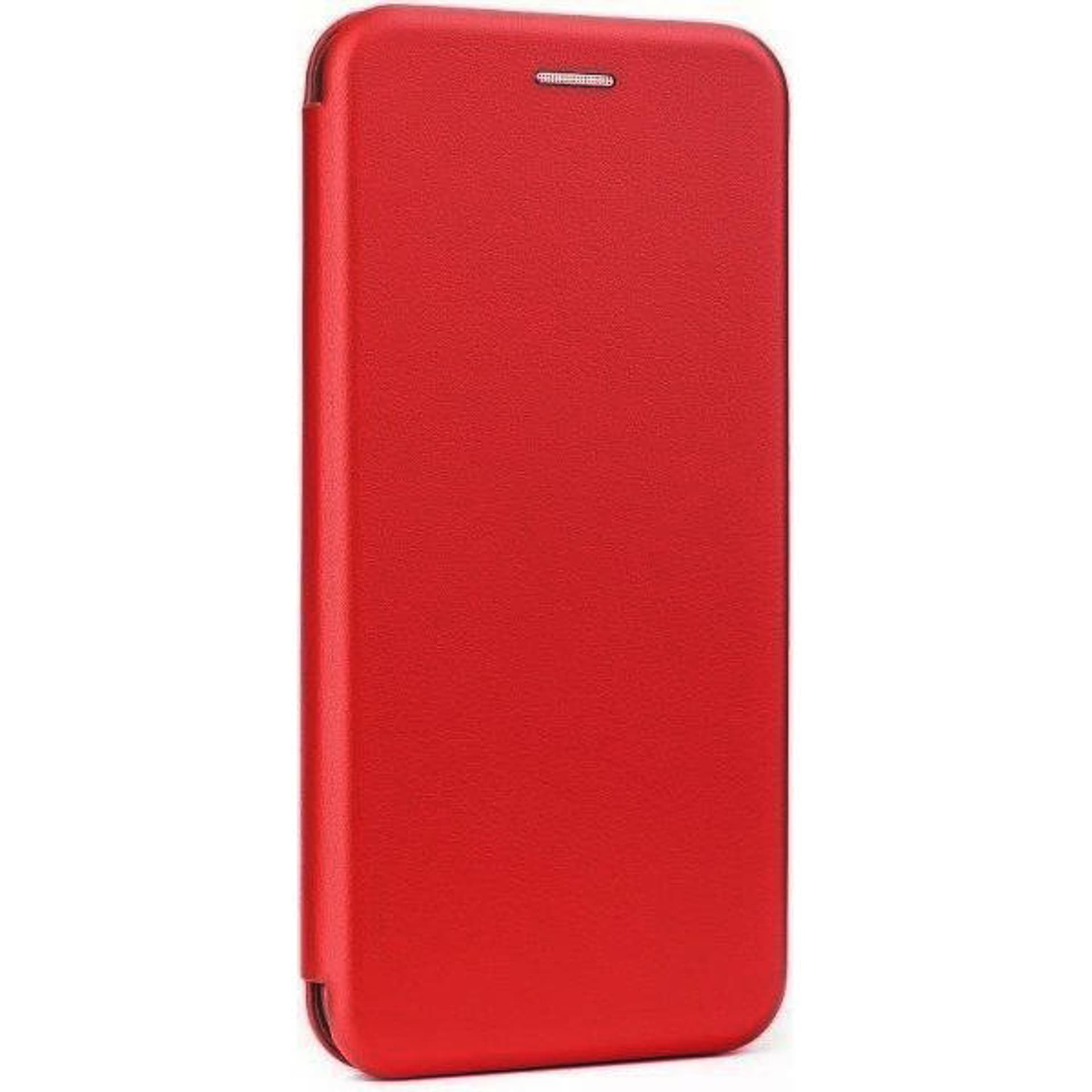 

Etui SAMSUNG GALAXY S20+ PLUS portfel z klapką skóra ekologiczna Flip Elegance czerwone