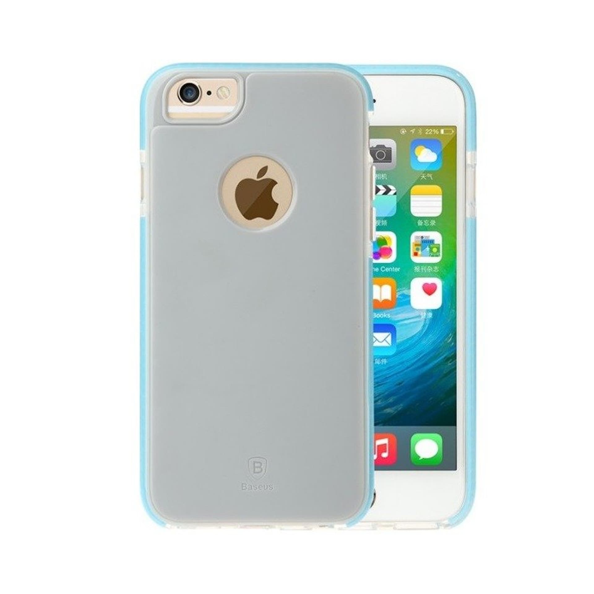 

Etui Baseus Jump IPHONE 6/6S PLUS szare JMAPIPH6SP-0G