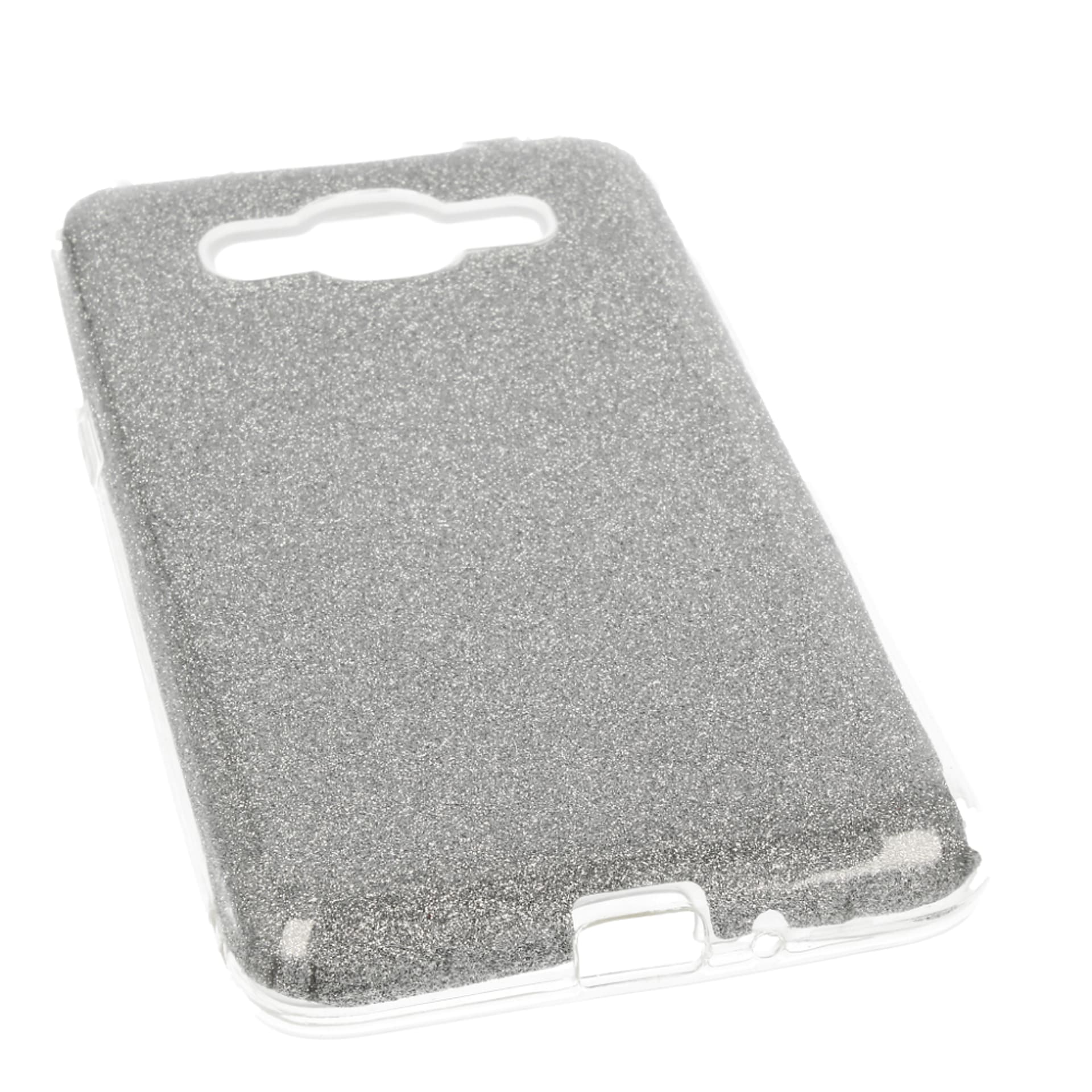 

Etui Glitter SAMSUNG G530 srebrne