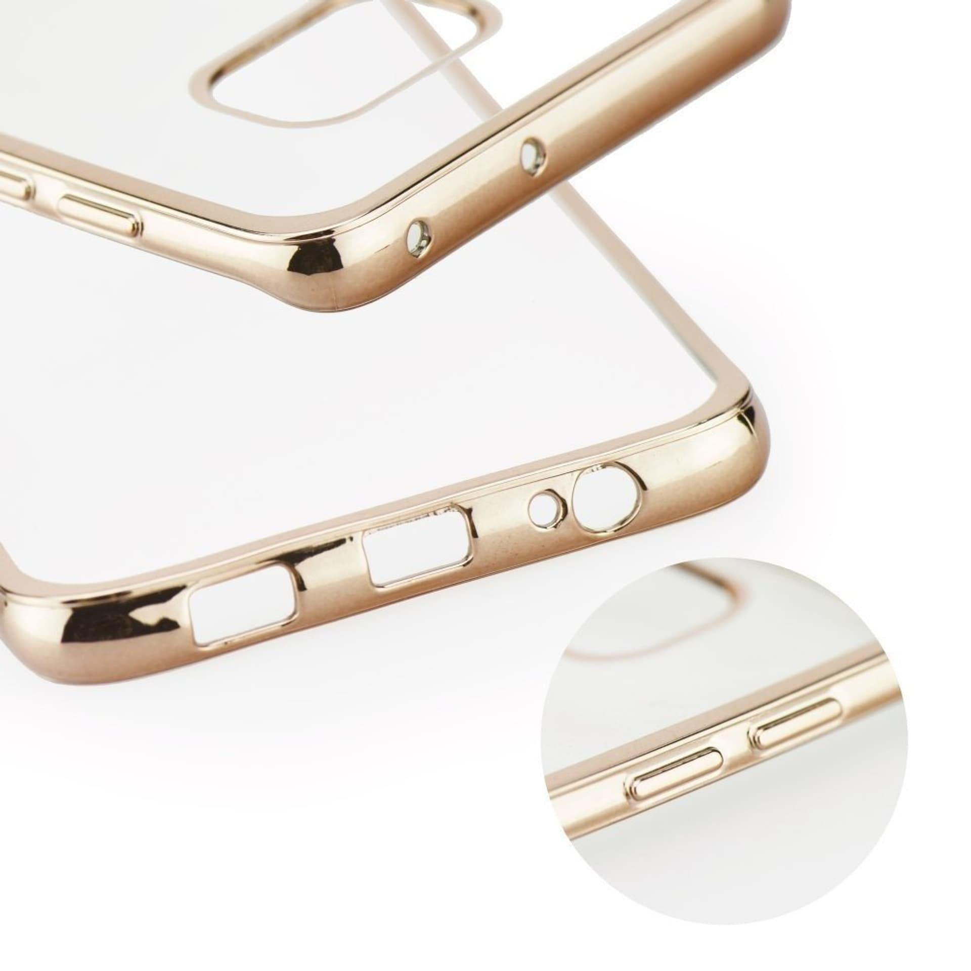 

Etui ring Motorola Moto E4+ złoty