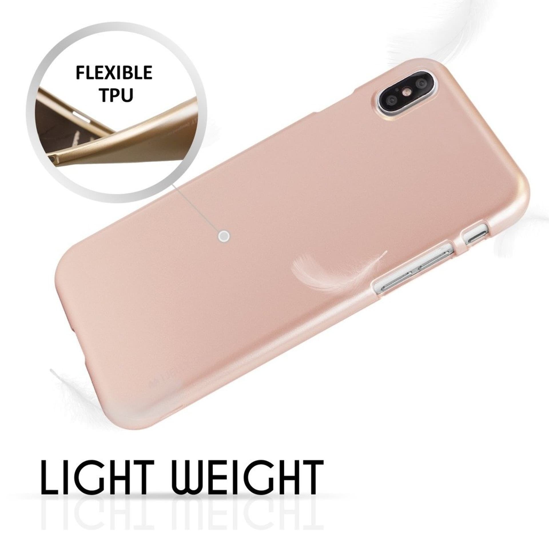 

Etui iJelly new Huawei Mate 10 jasno różowe