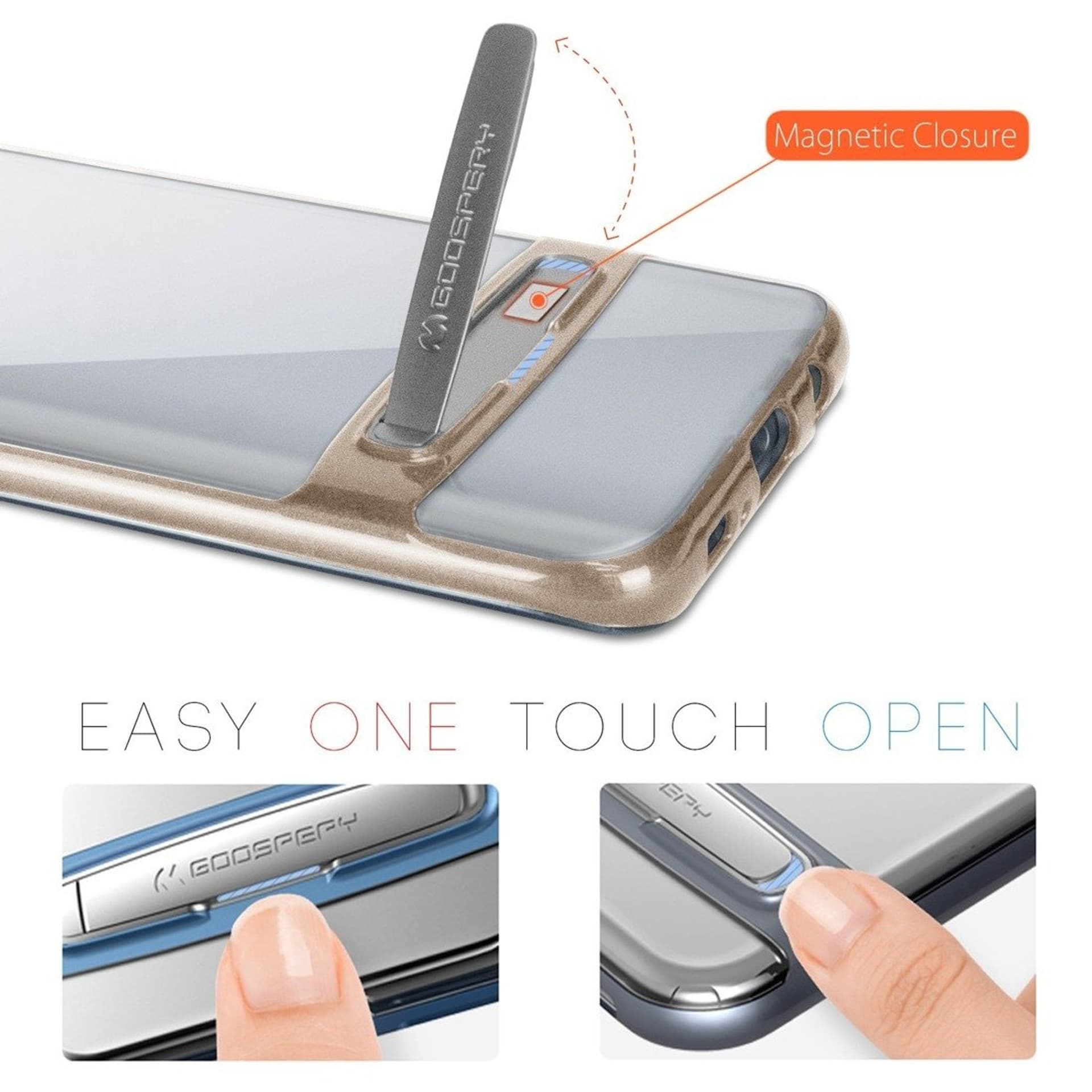 

Etui Dream Bumper SAMSUNG GALAXY S8+ PLUS złote
