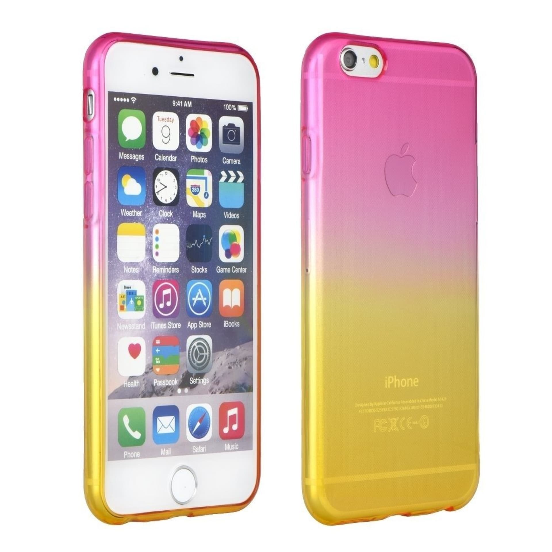 

Etui BACK CASE OMBRE IPHONE X RÓŻ-ZŁOTY