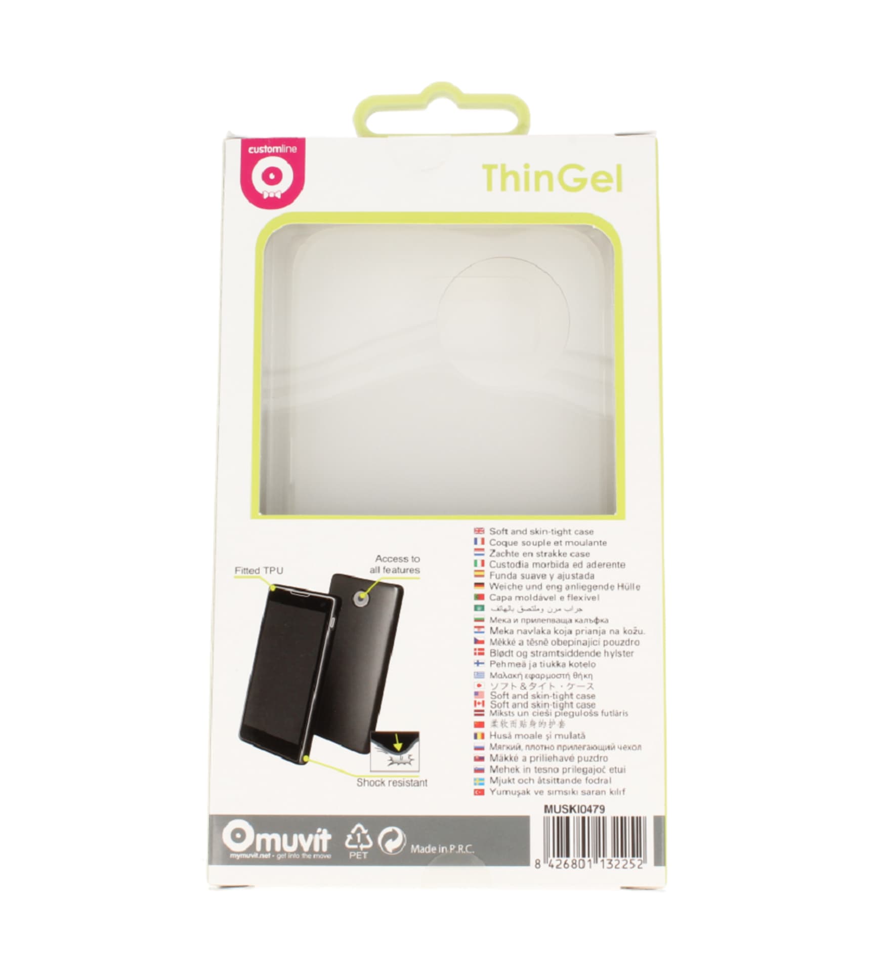 

Etui Samsung S6 thin gel back case milk