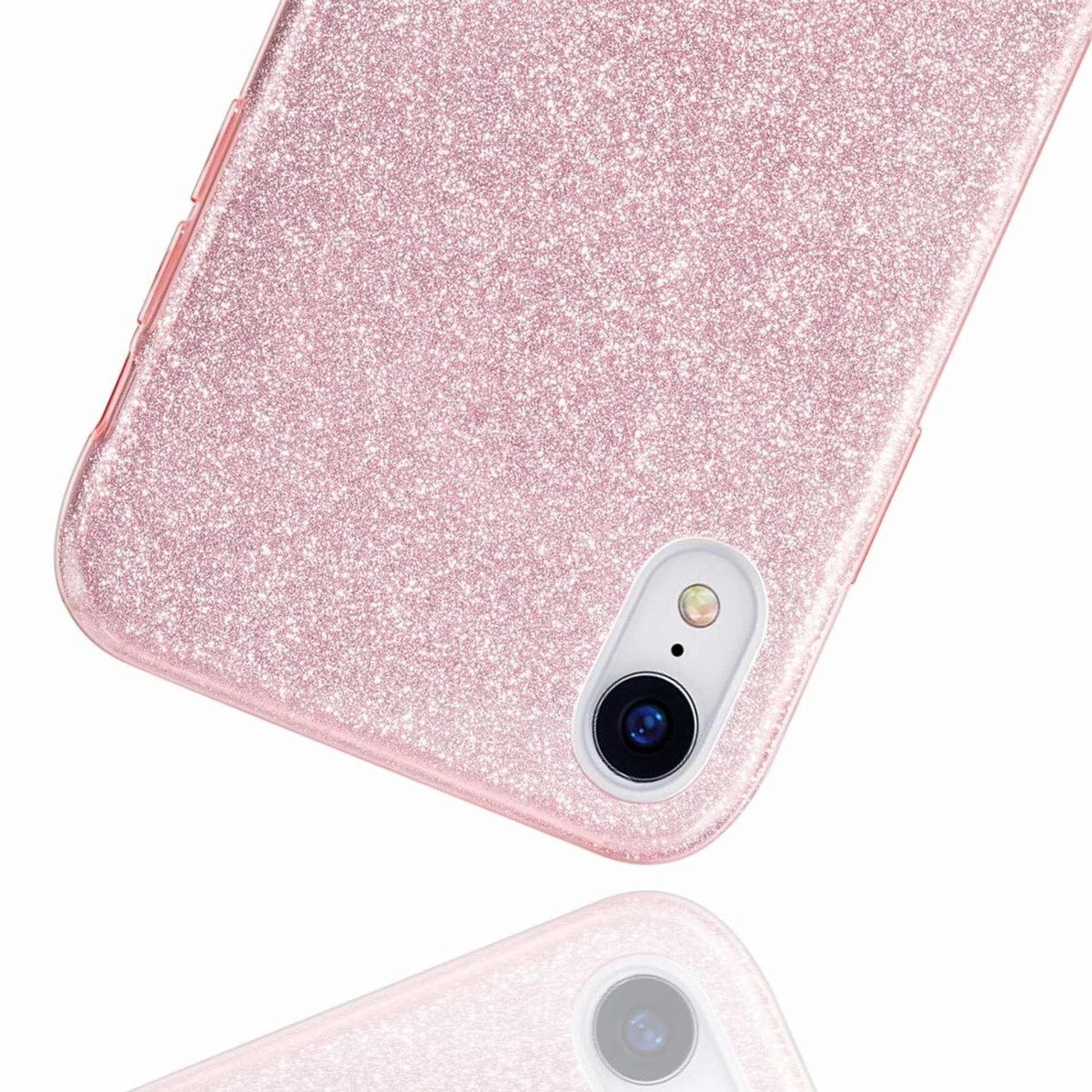 

Etui SAMSUNG GALAXY A71 Brokat Glitter różowe