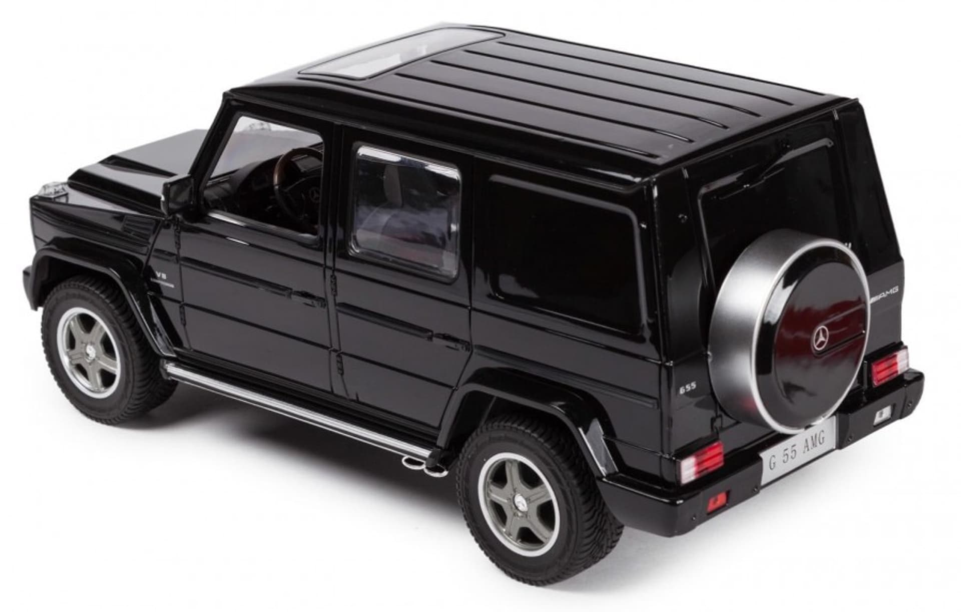 

Mercedes-Benz G55 1:14 RTR (zasilanie na baterie AA) - Czarny, Zasilanie na baterie aa) - czarn