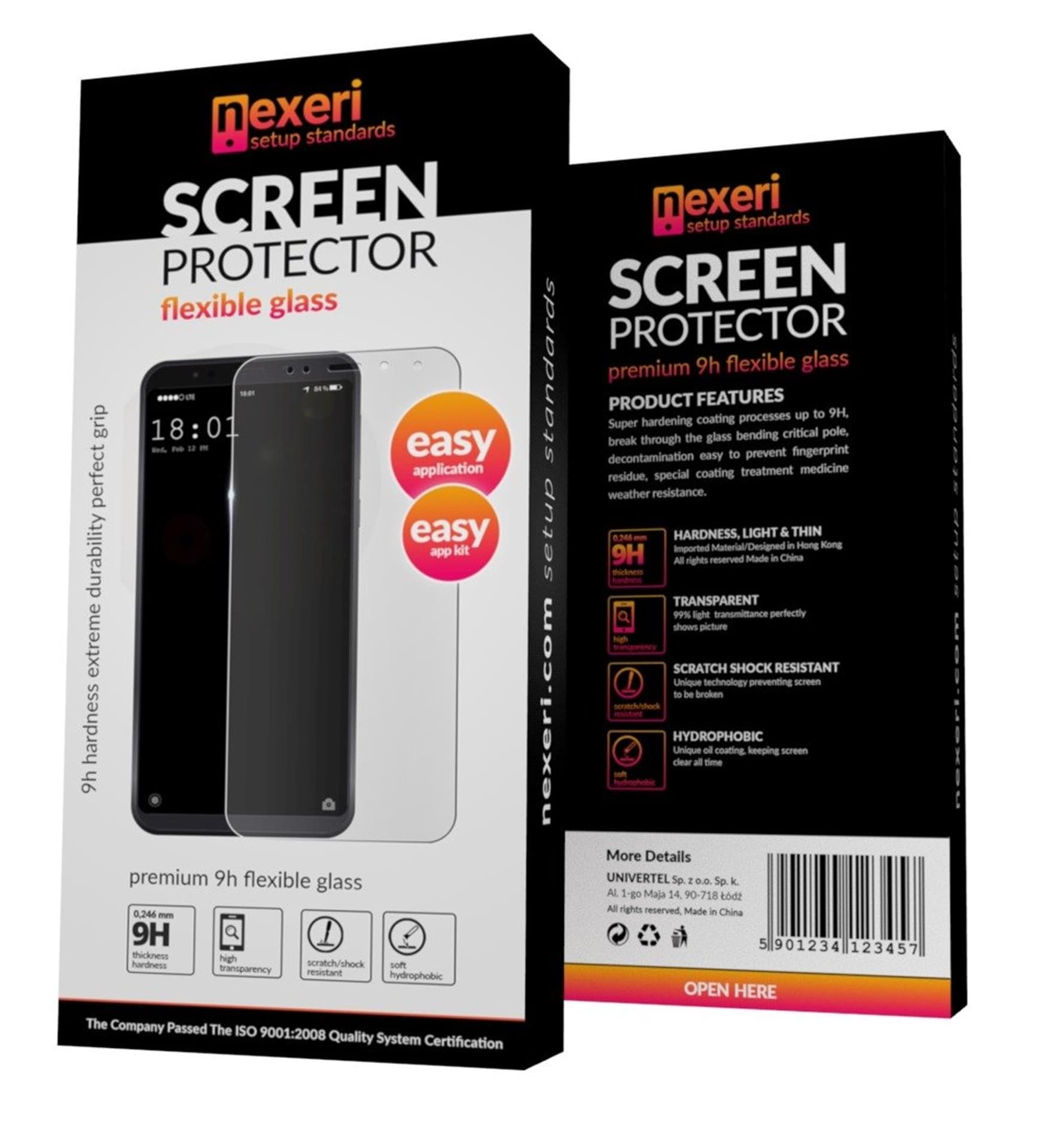 

Szkło Hybrydowe flexible glass nano Nexeri HUAWEI Y7 2018