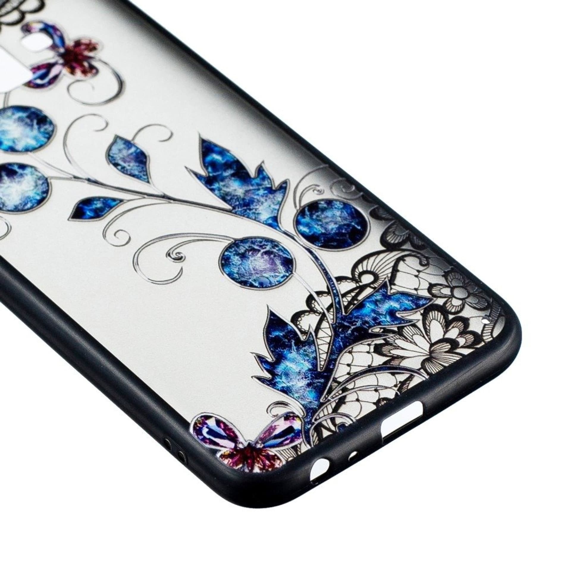 

Etui Slim Art SAMSUNG J6+ J6 PLUS motyl i kwiat