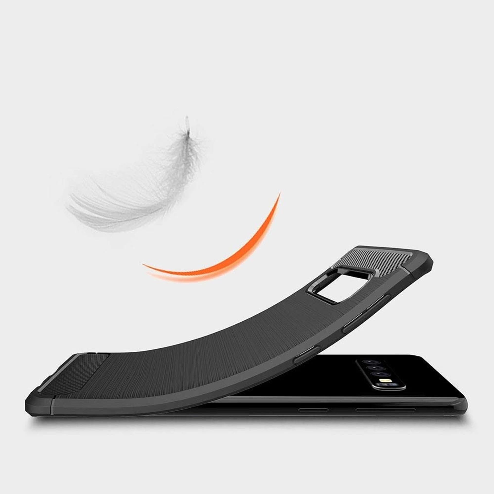

Etui SAMSUNG GALAXY S10 Nexeri Carbon Pancerne czarne