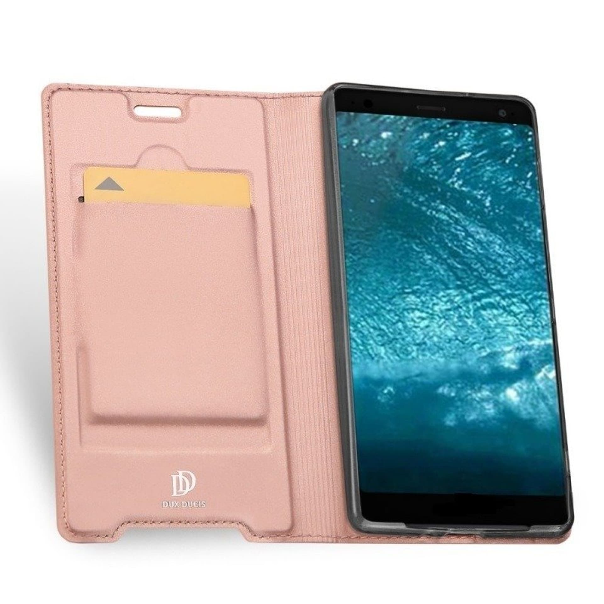 

Etui portfel Dux Ducis skin leather SAMSUNG GALAXY A30 jasnoróżowe