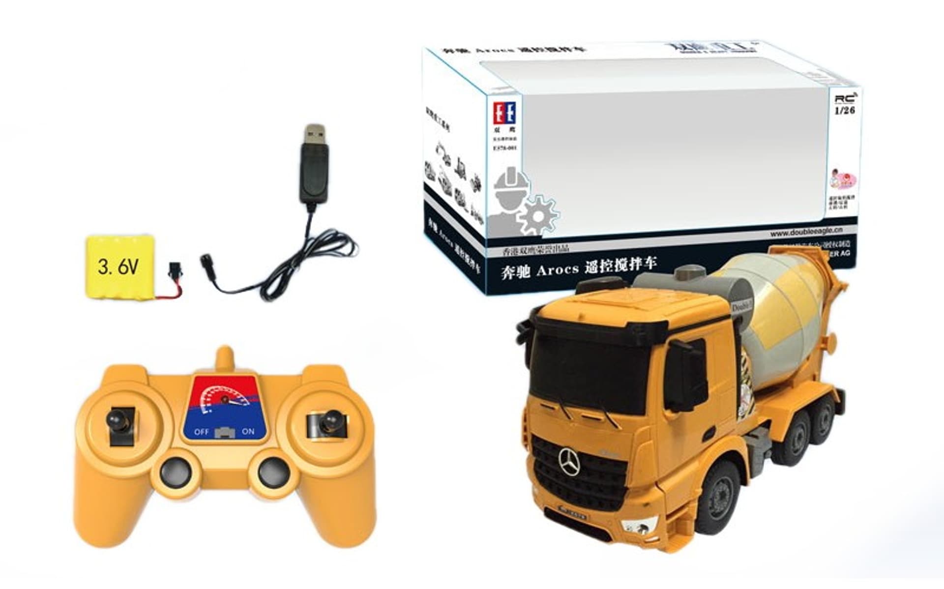 

Betoniarka zdalnie sterowana Mercedes-Benz Arocs 1:26 2.4GHz
