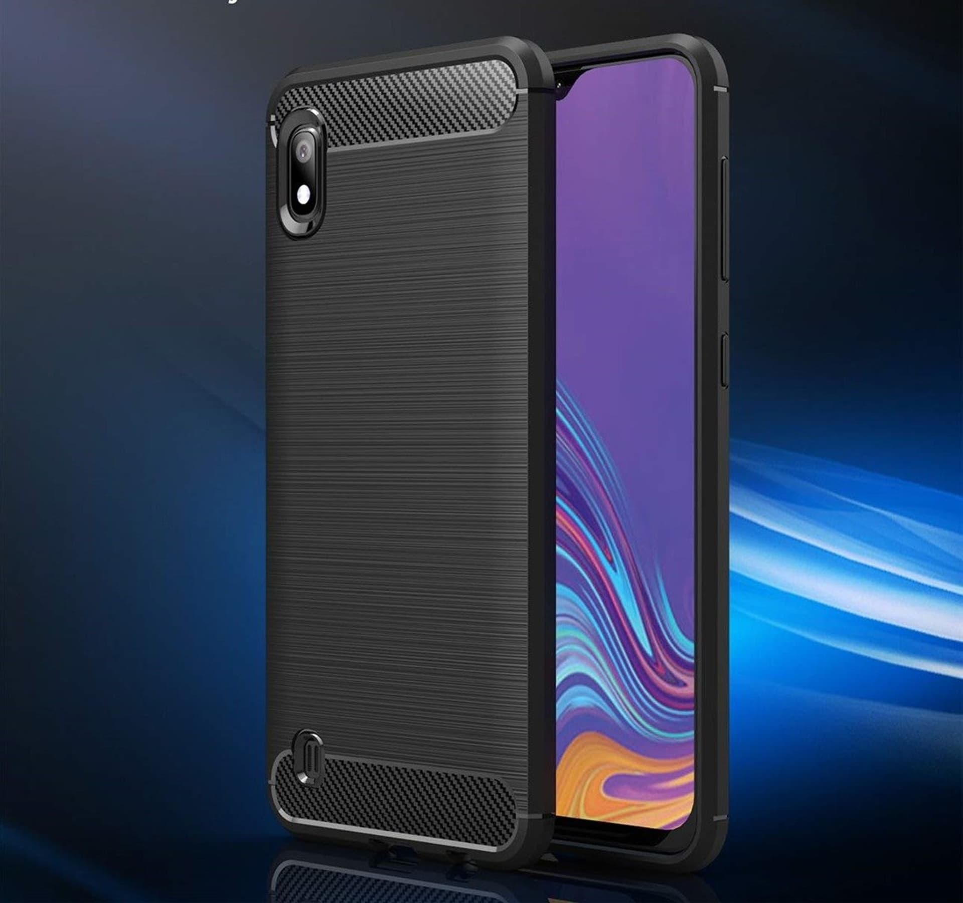

Etui SAMSUNG GALAXY A10 Nexeri Carbon Pancerne czarne
