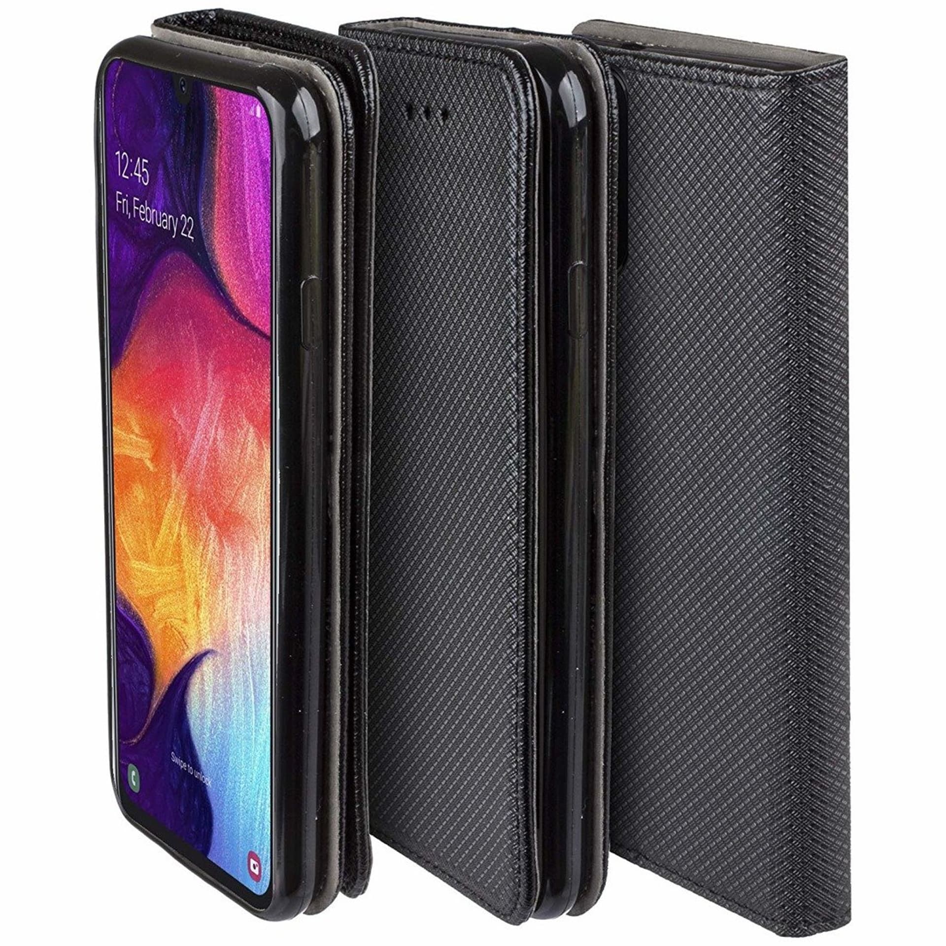 

Etui Portfel Flip Magnet SAMSUNG GALAXY A50 / A30S czarne