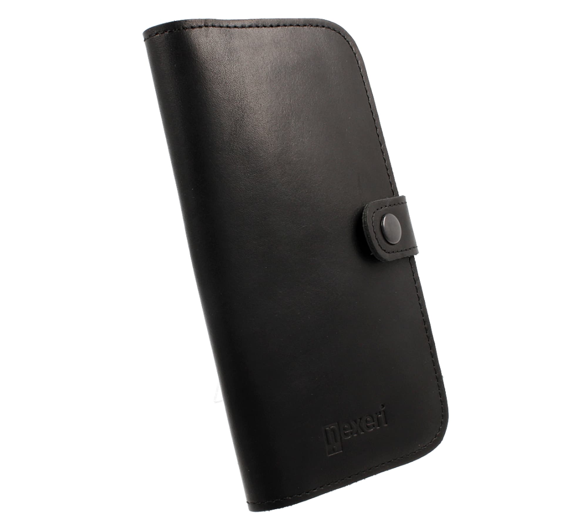 

Etui portfel skórzany Nexeri Wallet Leather XL IPHONE 6+ PLUS / SAMSUNG GALAXY A10 czarne
