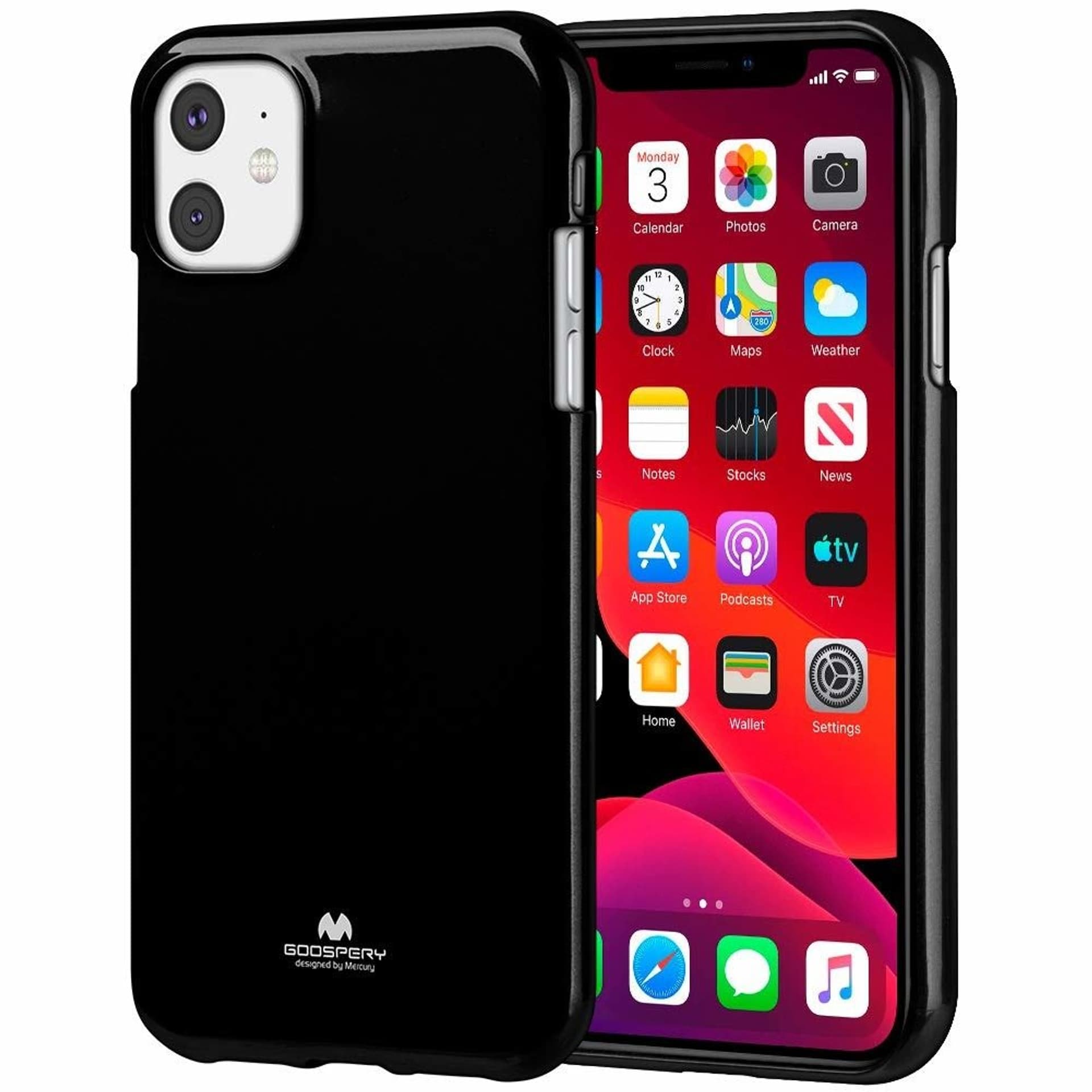 

Mercury Jelly Case iPhone 11 Pro Max czarny/black