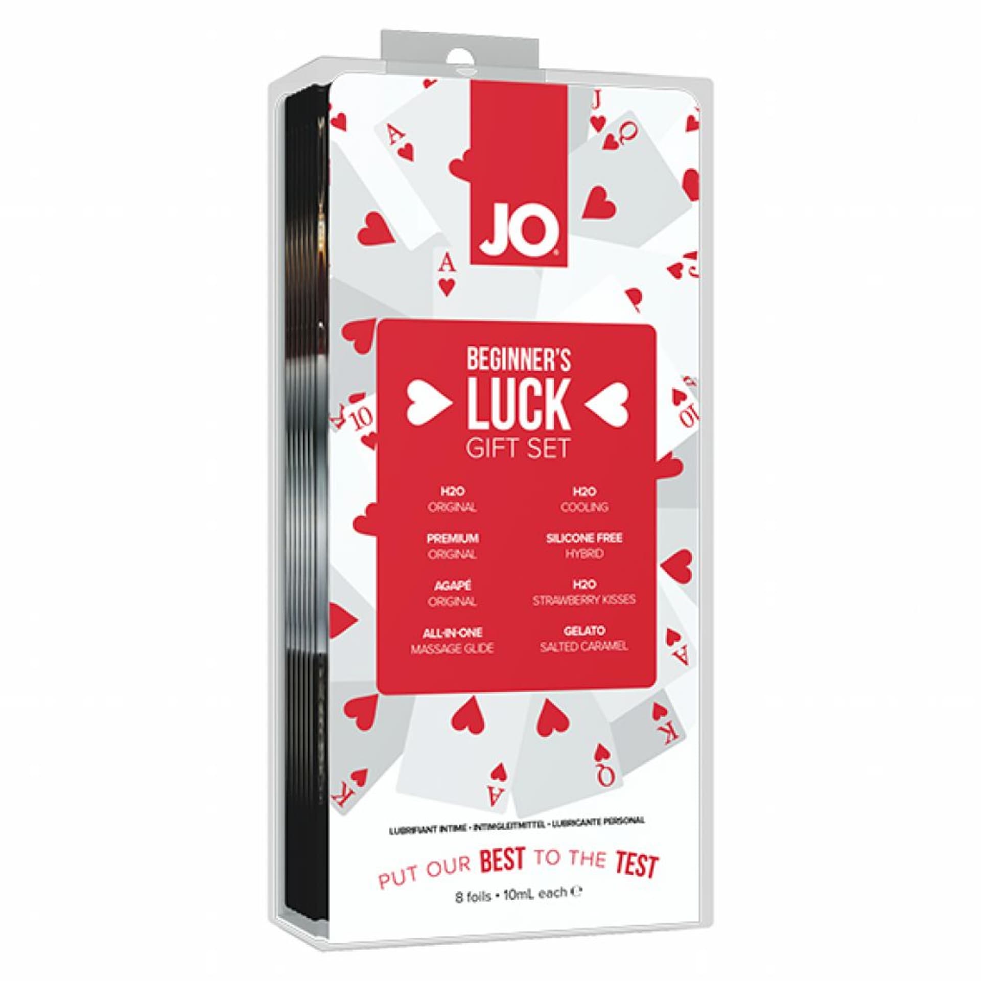 

Zestaw upominkowy Beginners Luck 8 x 10ml System JO