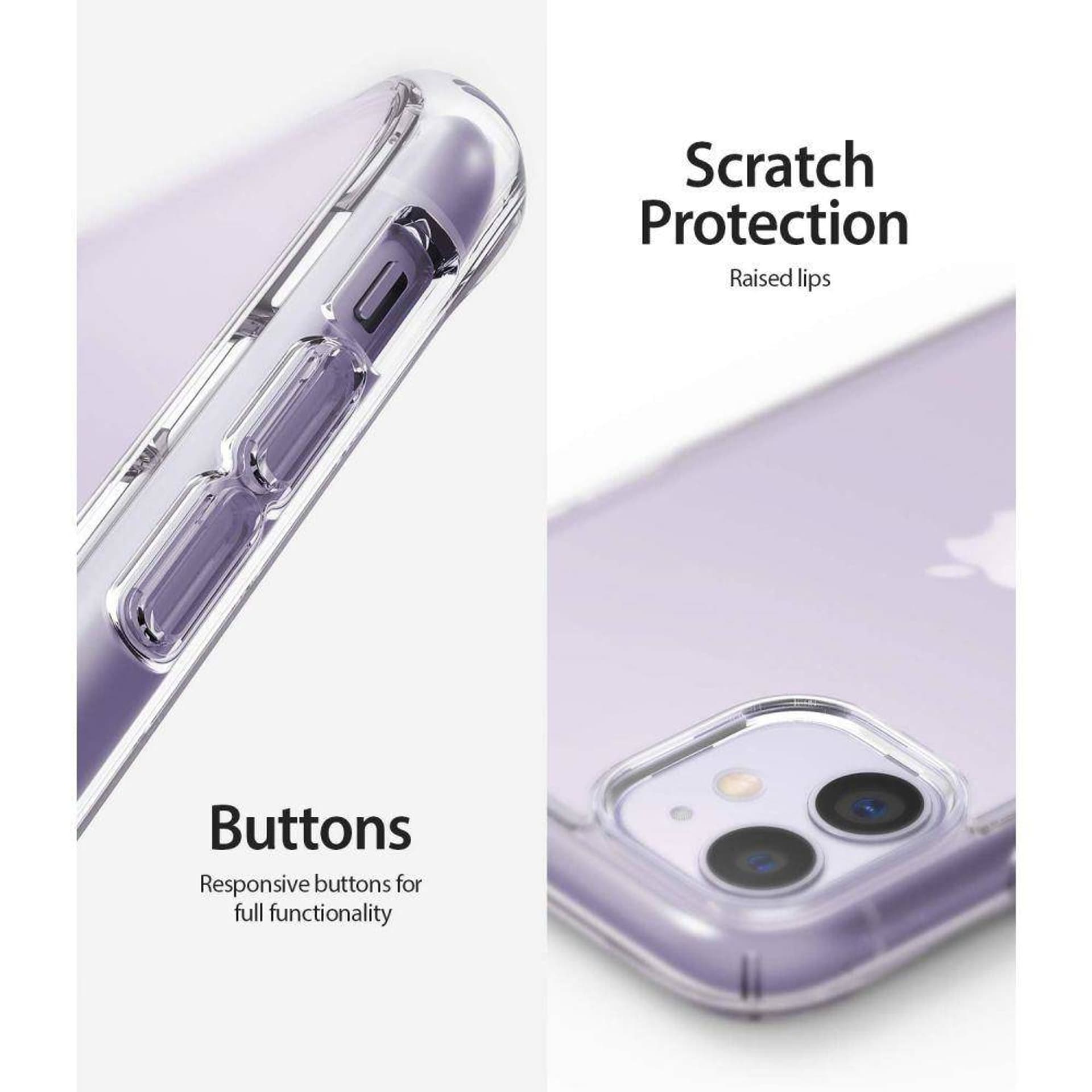 

Etui Pancerne Ringke Fusion IPHONE 11 Crystal View
