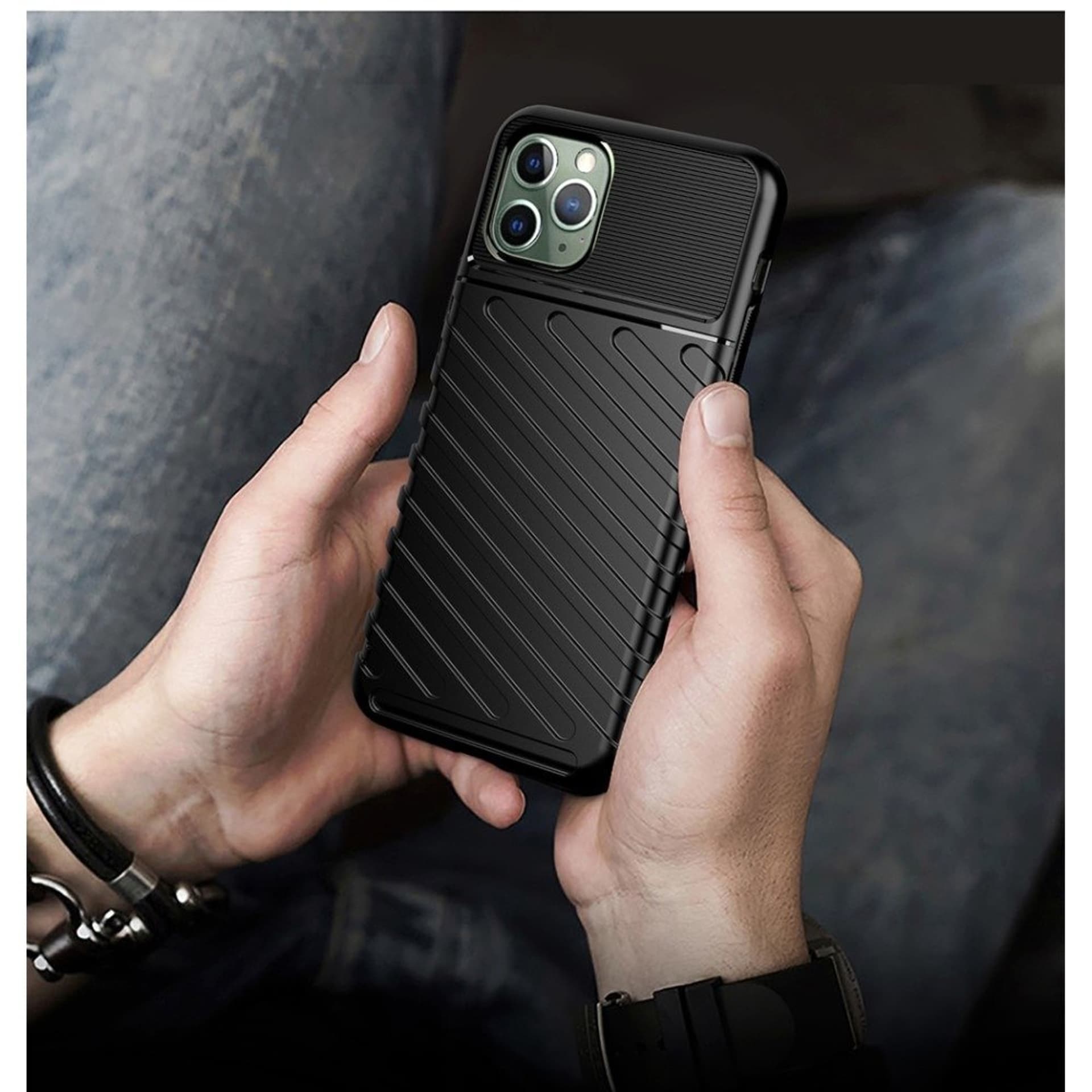 

Etui IPHONE 11 PRO Pancerne Thunder czarne
