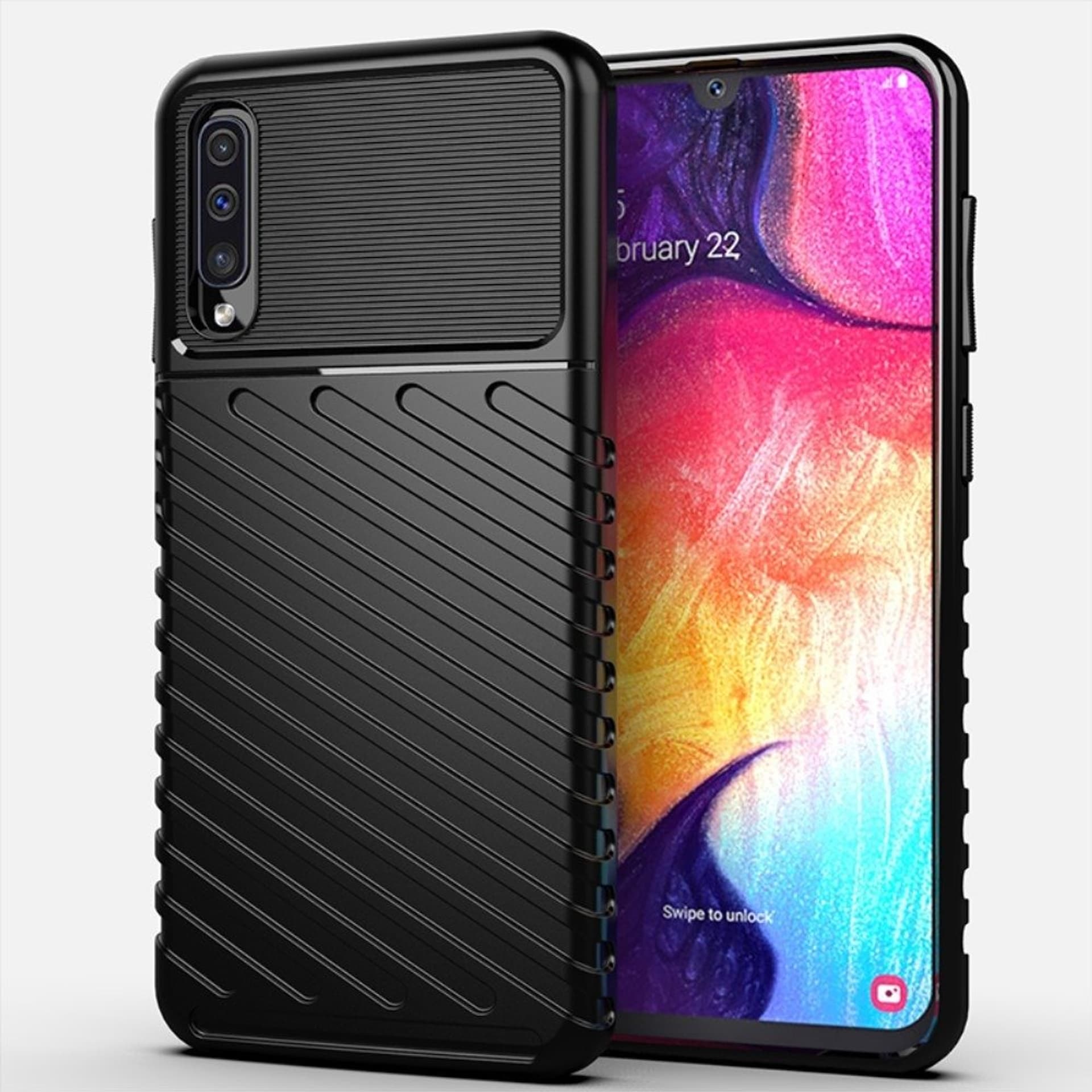 

Etui SAMSUNG GALAXY A50 / A30S Pancerne Thunder czarne