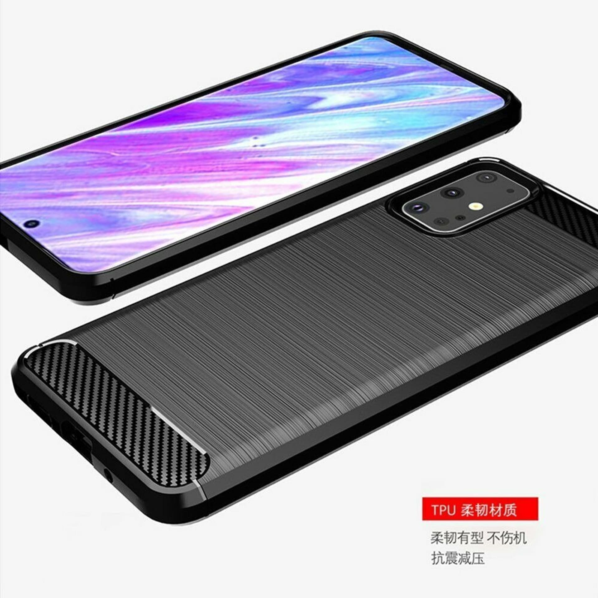 

Etui SAMSUNG GALAXY S20+ PLUS Nexeri Carbon Pancerne czarne