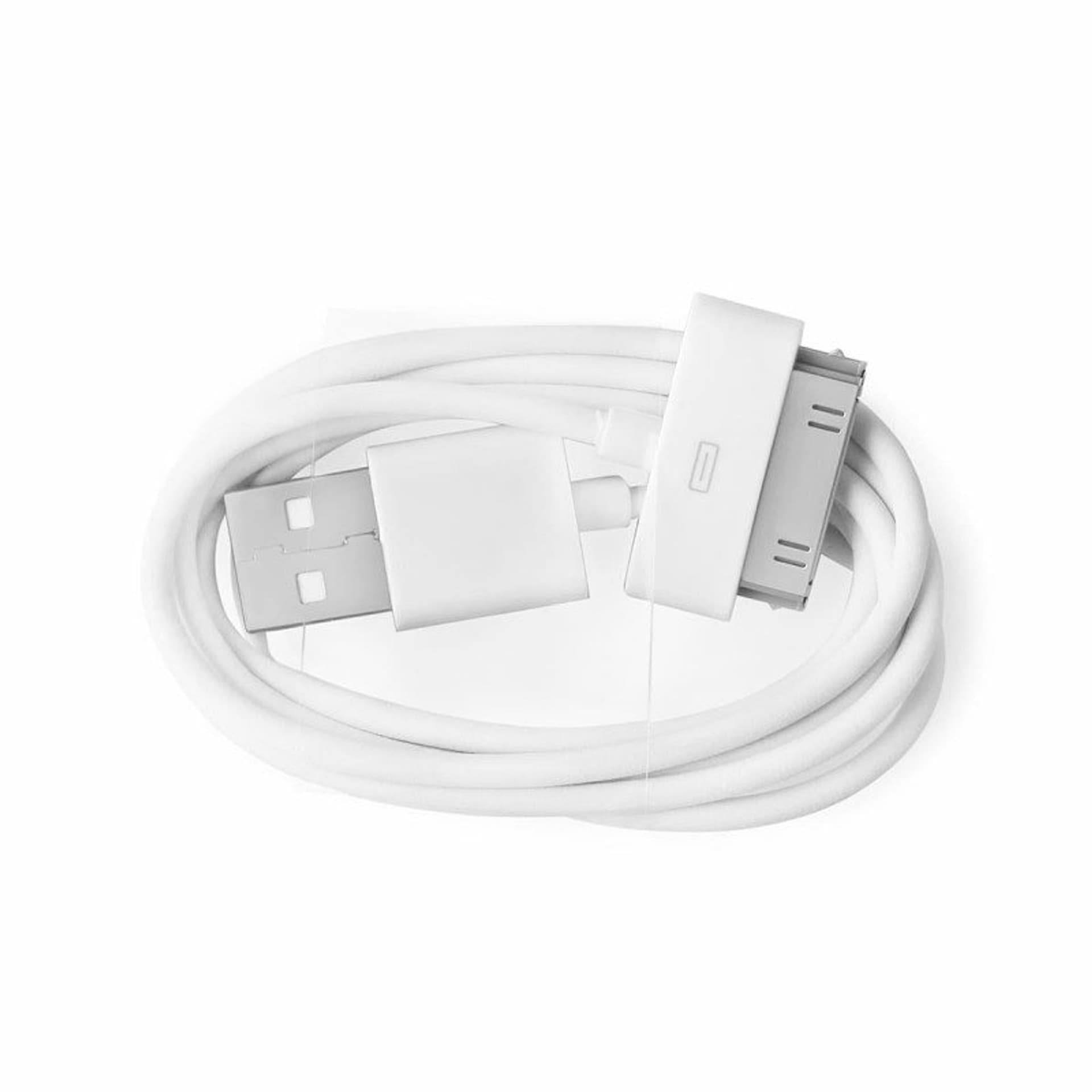 

Kabel USB do iPhone Lightning 30 pin 4G / 4S 1m biały