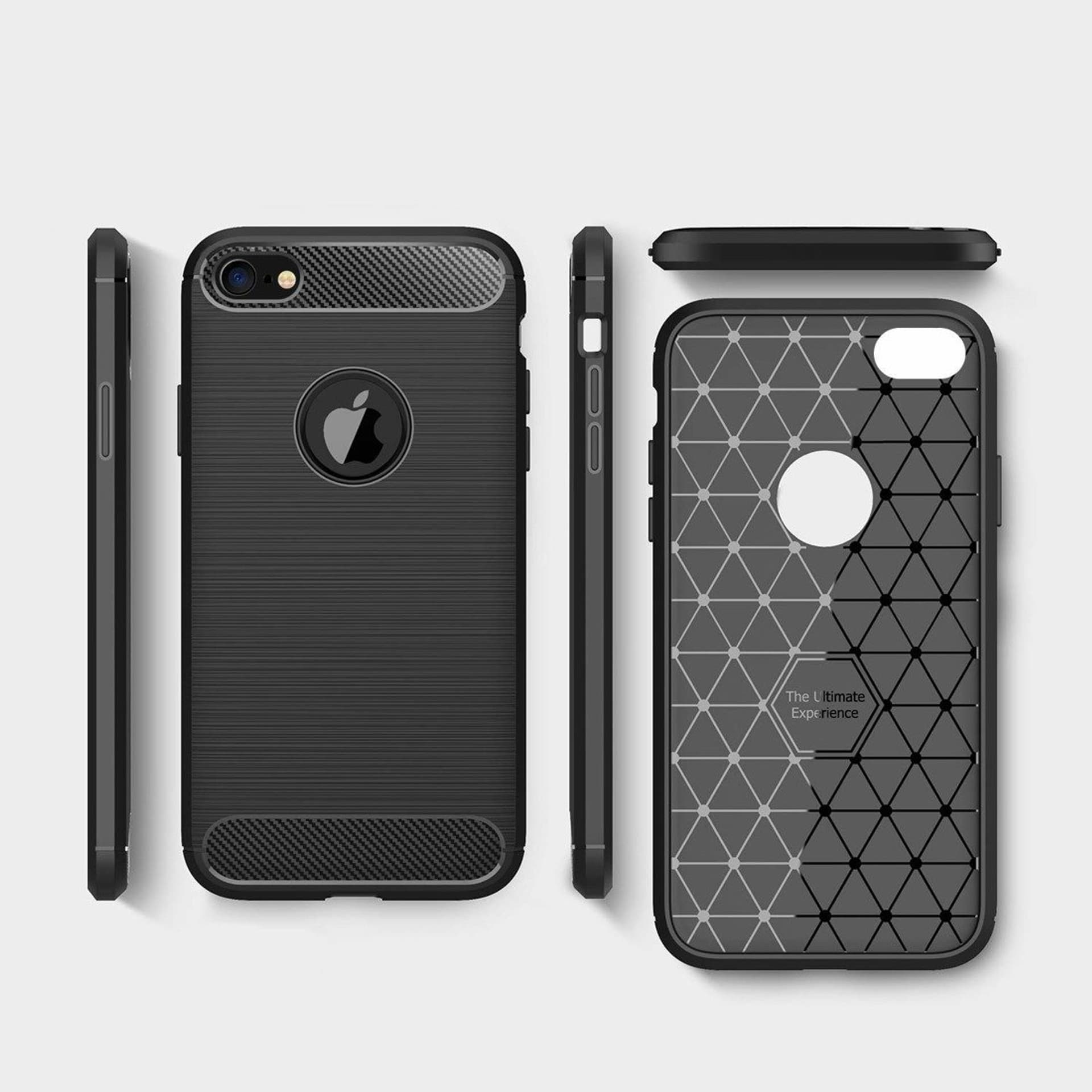 

Etui IPHONE 6 / 6S Nexeri Carbon Pancerne czarne