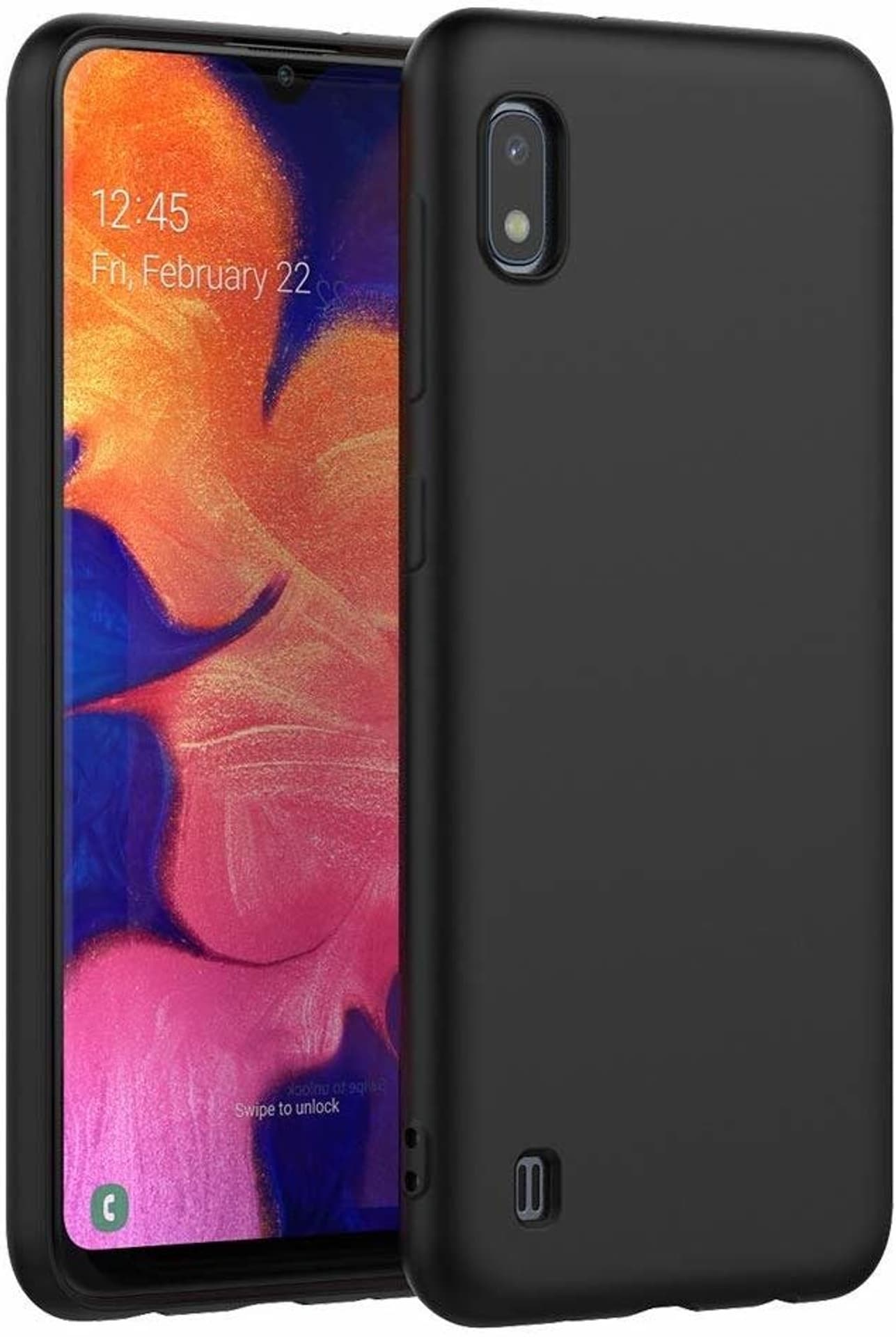 

Etui SAMSUNG GALAXY A10 Silicone case elastyczne silikonowe czarne
