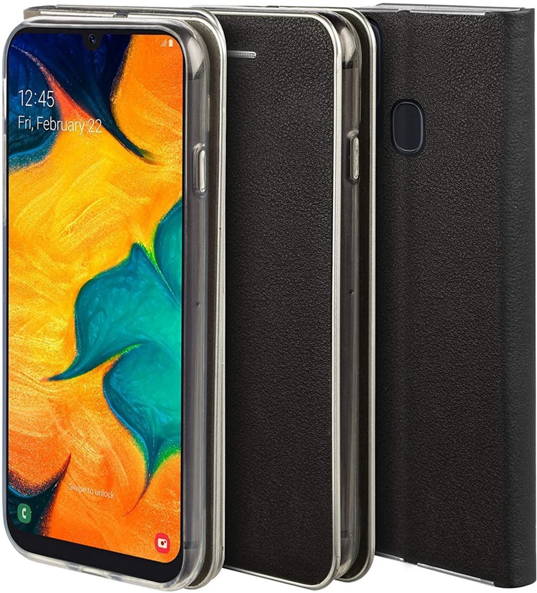 

Etui HUAWEI P40 LITE portfel z klapką skóra ekologiczna Flip Venus czarne