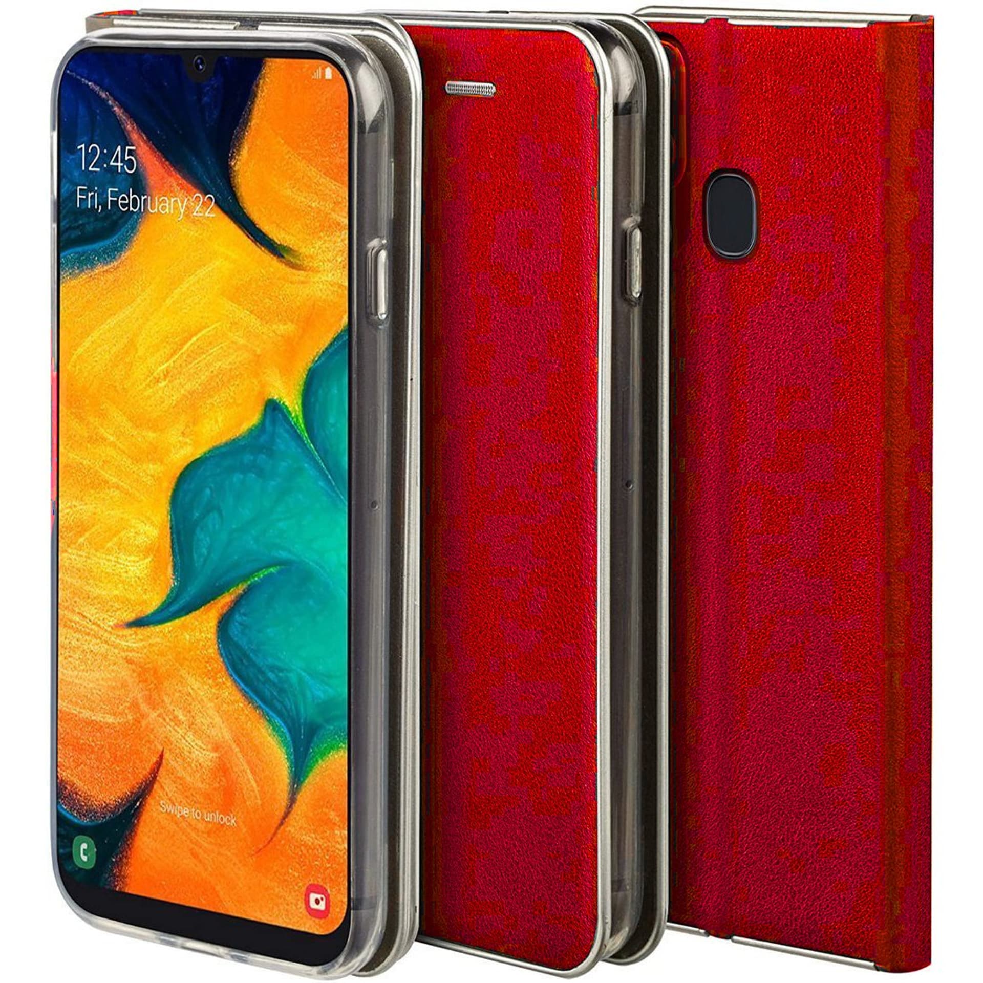

Etui SAMSUNG GALAXY S20 ULTRA portfel z klapką skóra ekologiczna Flip Venus czerwone