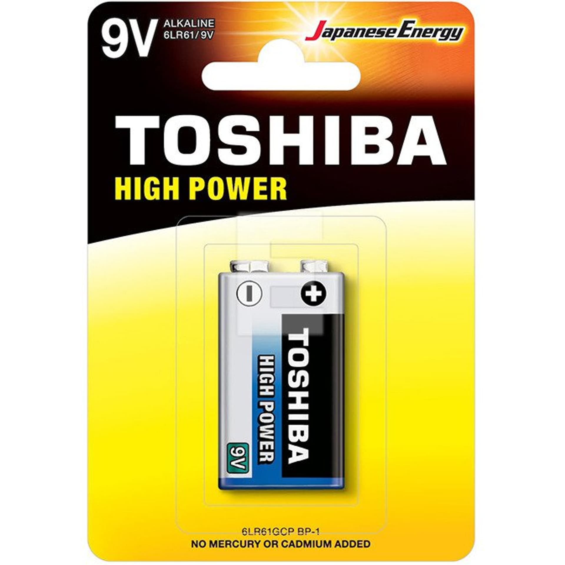 

Bateria alkaliczna Toshiba 6LR61 1 szt.