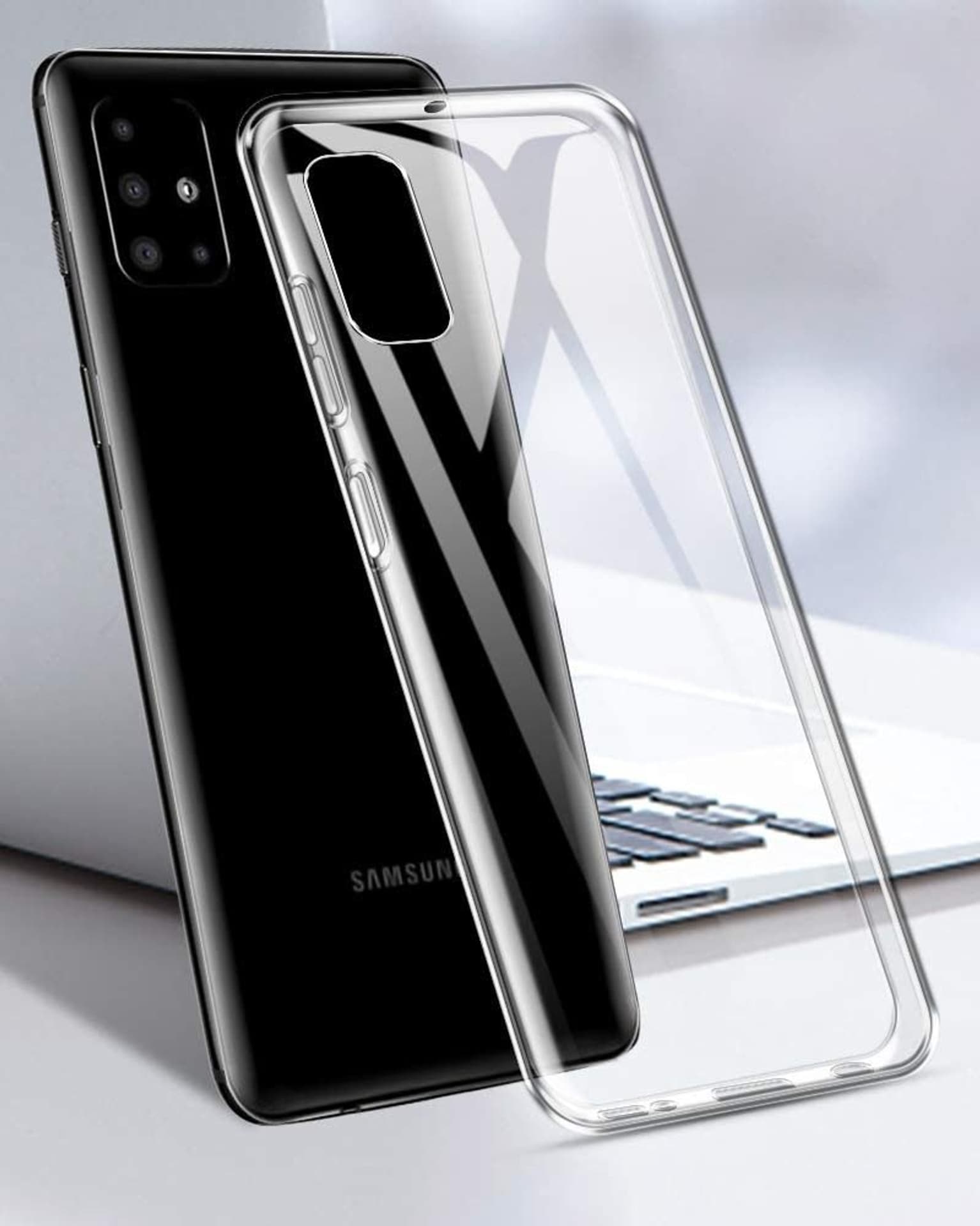 

Etui SAMSUNG GALAXY A41 Back Żel transparentne
