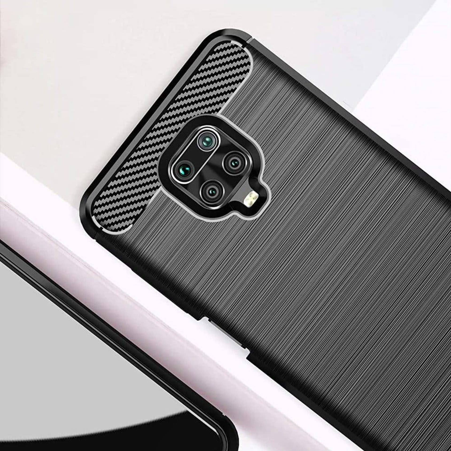 

Etui XIAOMI REDMI NOTE 9 Nexeri Carbon Pancerne czarne
