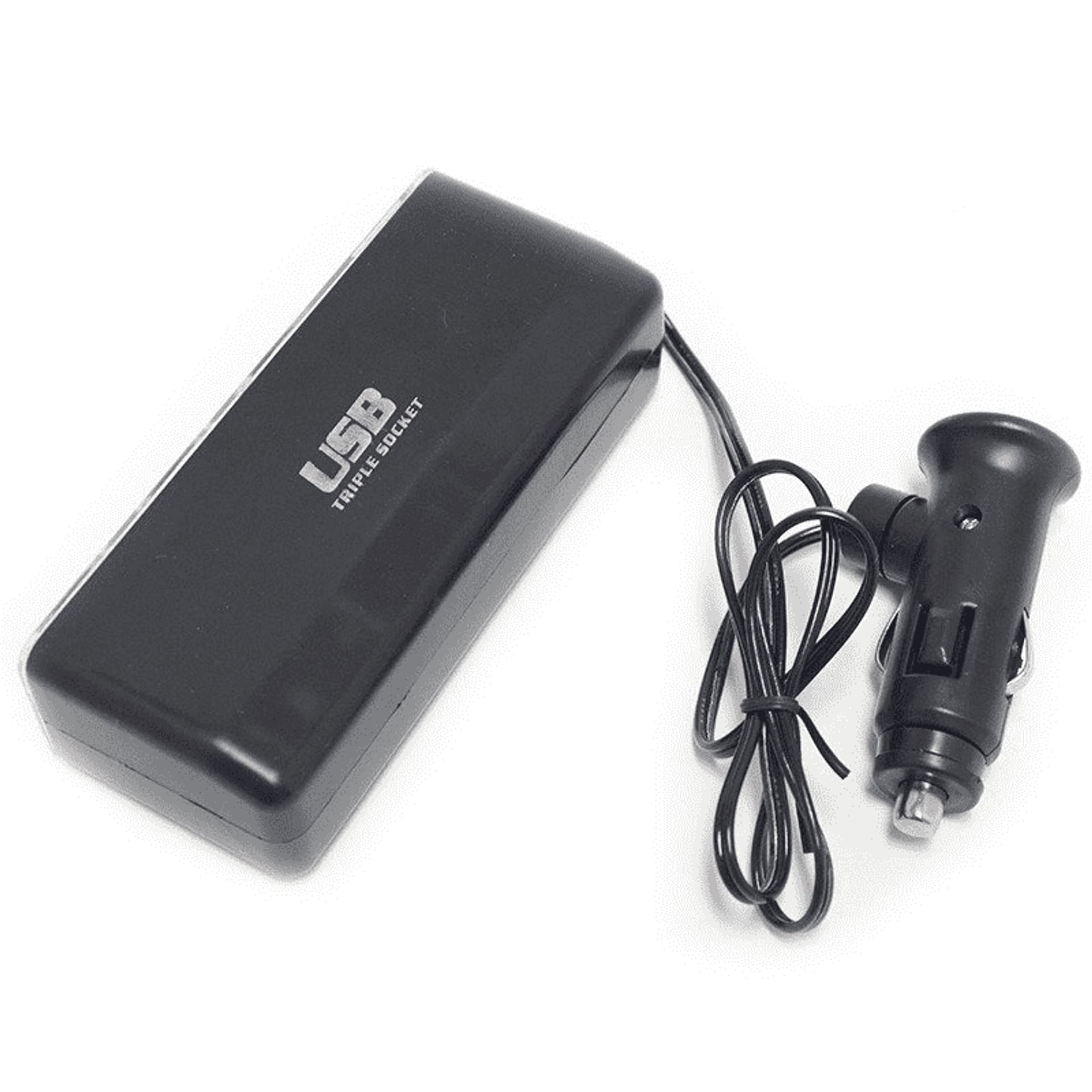 

Rozdzielacz gniazda Ładowarka samochodowa FOREVER 3w1 USB CSS-03