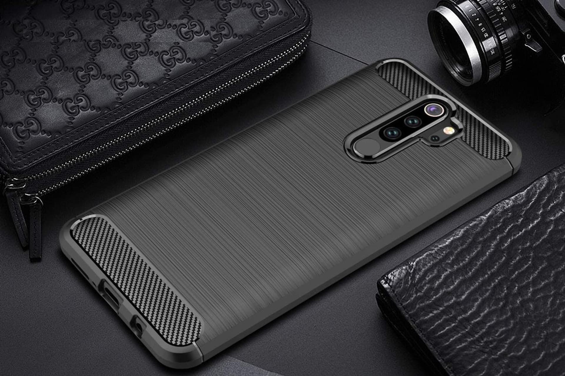 

Etui XIAOMI REDMI 9 Nexeri Carbon Pancerne czarne
